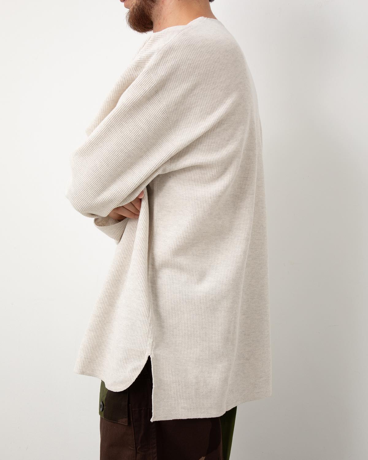 ROUGH&SMOOTH THERMAL OVER-NECK L/S