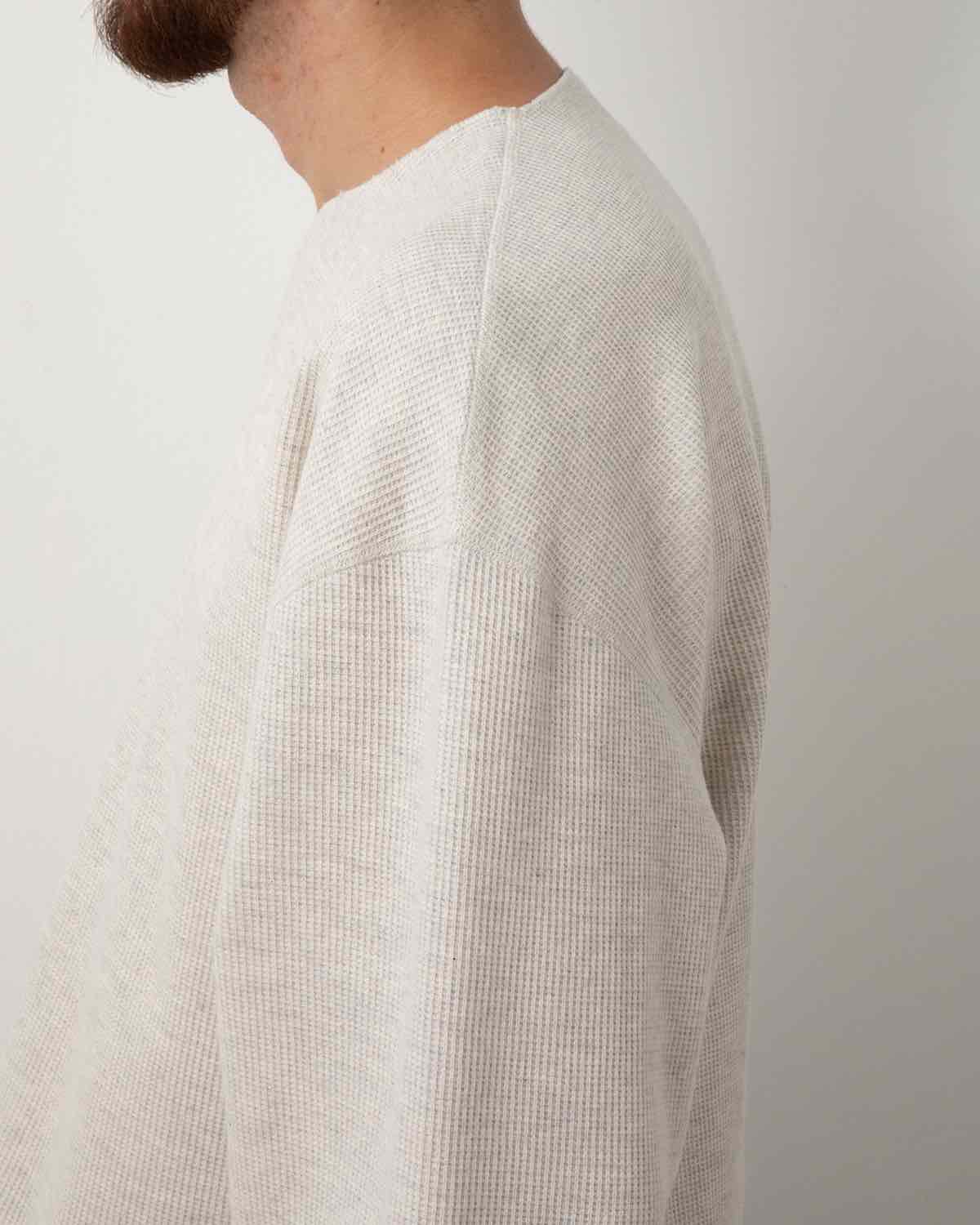 ROUGH&SMOOTH THERMAL OVER-NECK L/S