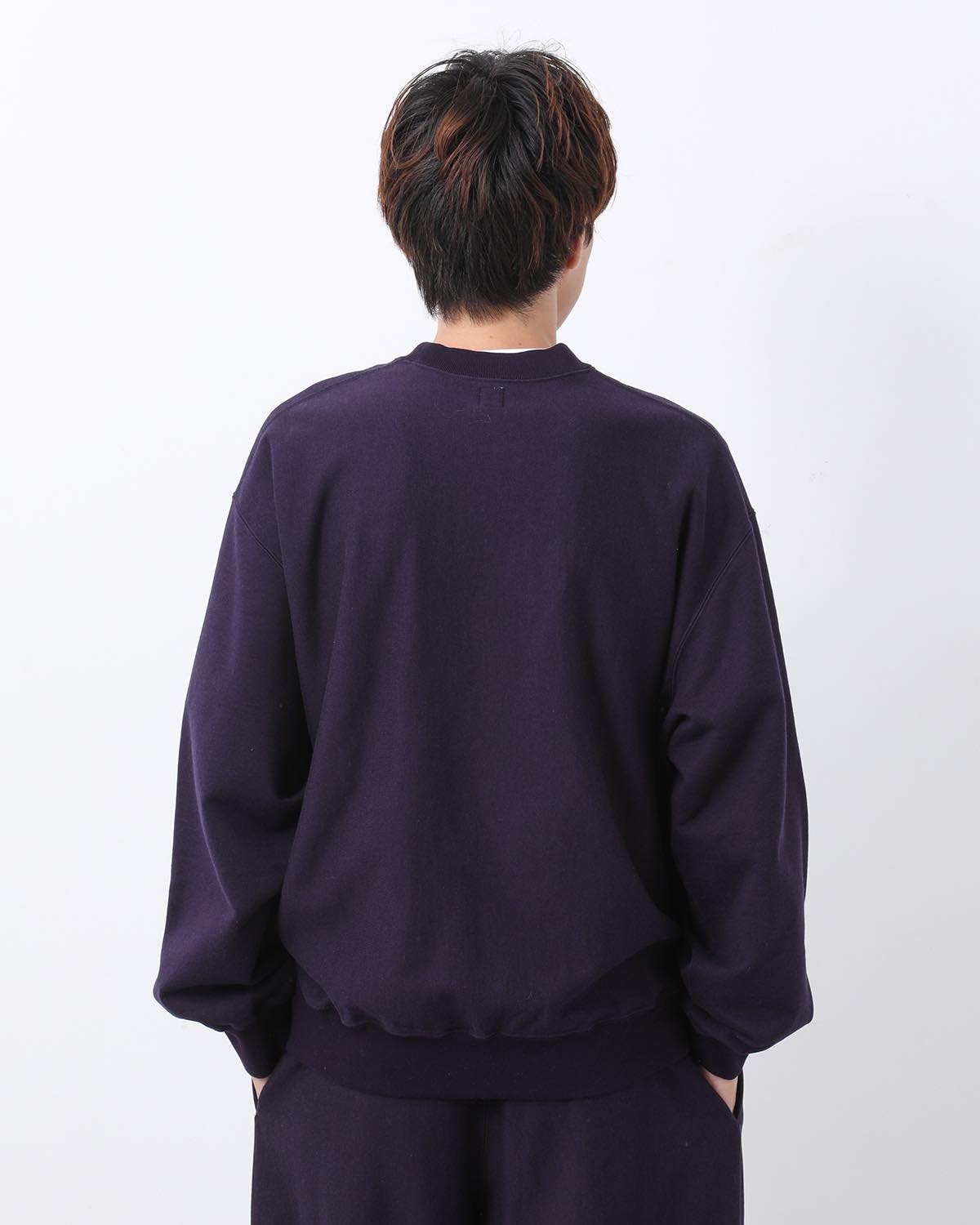 SOFT&HARD SWEAT CREW-NECK P/O WIDE