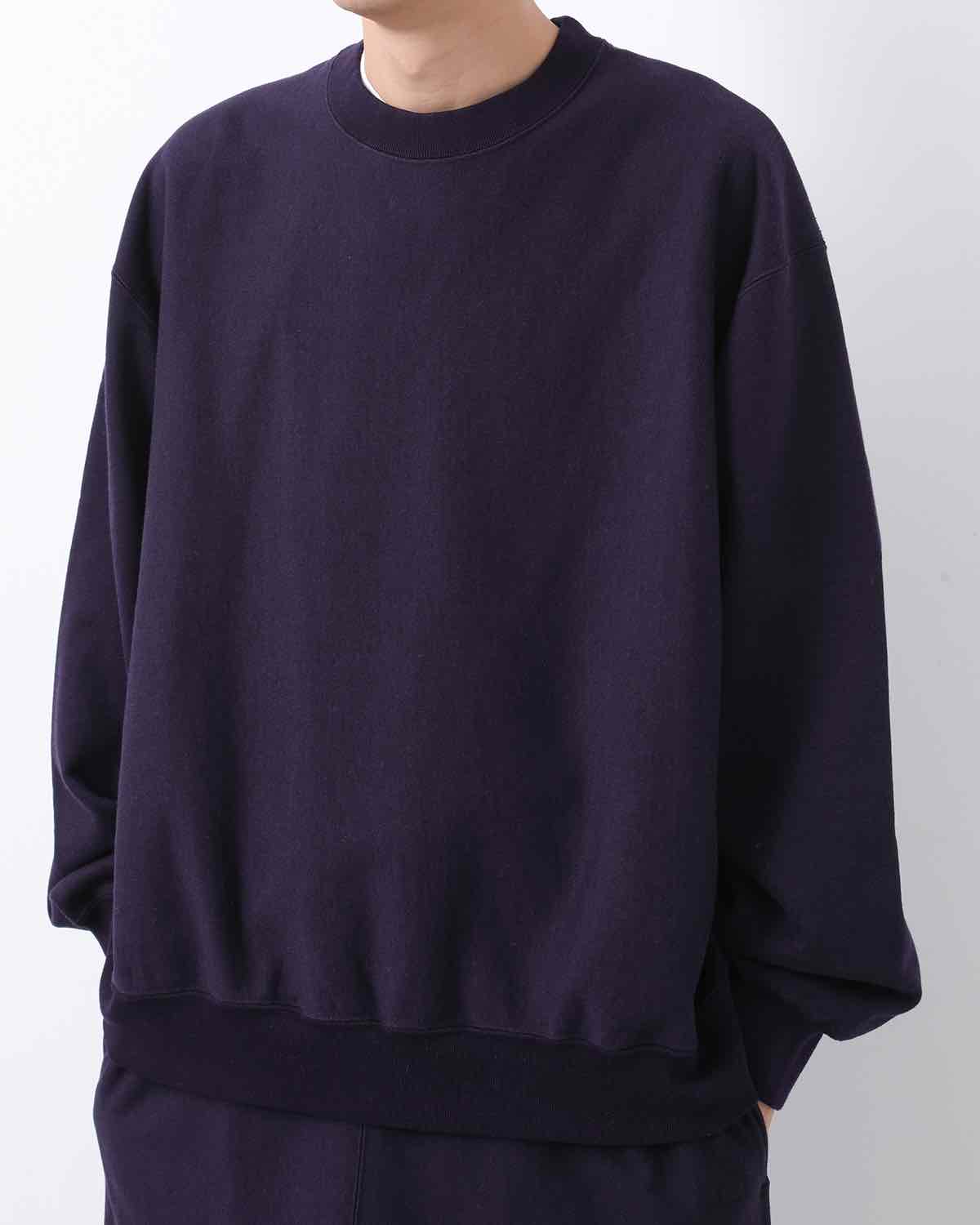 SOFT&HARD SWEAT CREW-NECK P/O WIDE