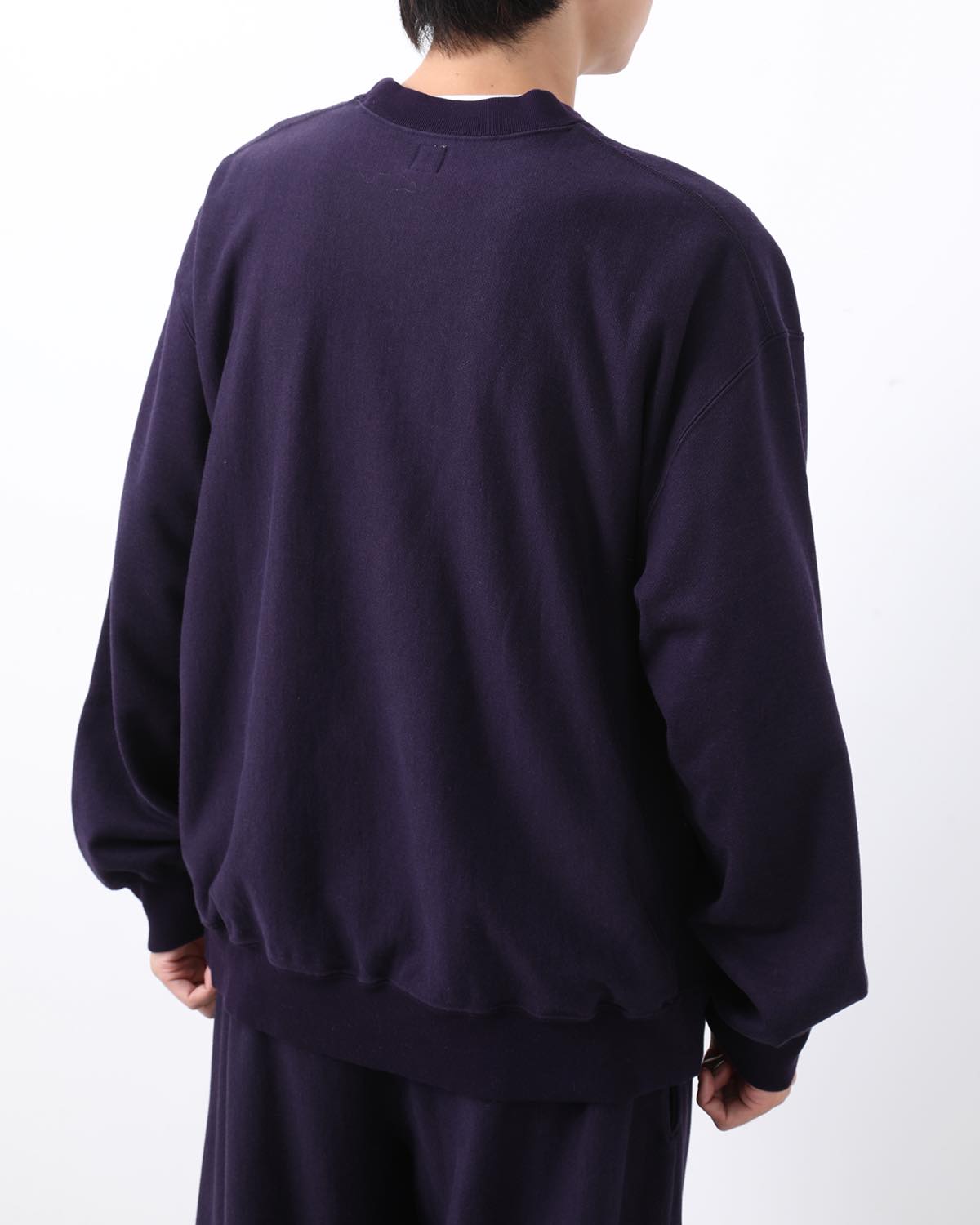 SOFT&HARD SWEAT CREW-NECK P/O WIDE