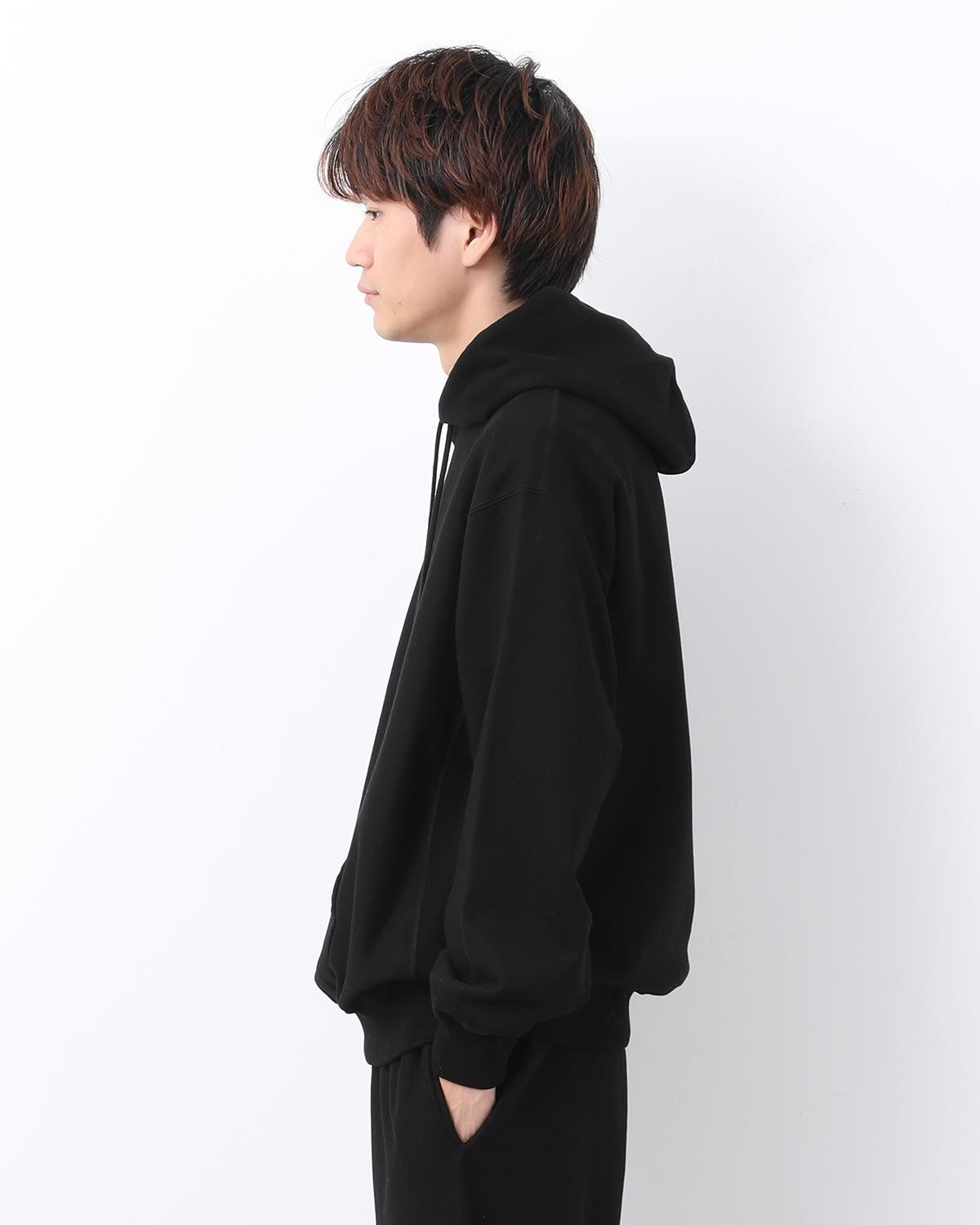 SOFT&HARD SWEAT HOODIE P/O WIDE