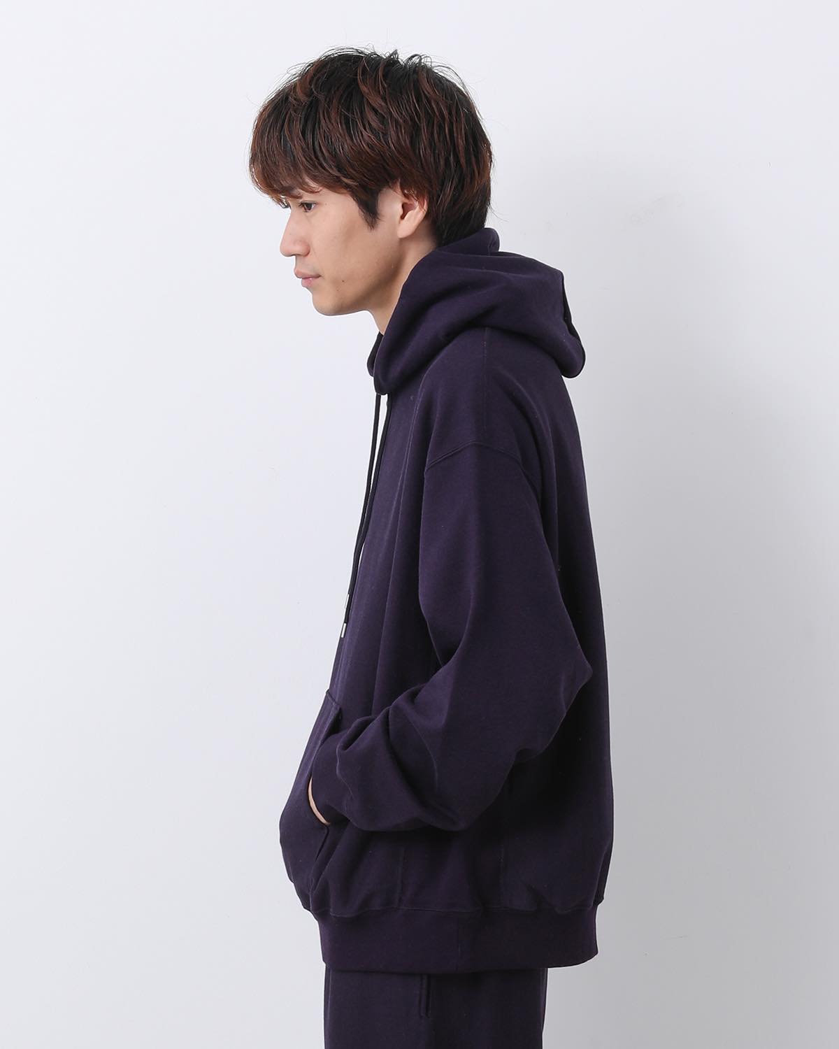 SOFT&HARD SWEAT HOODIE P/O WIDE