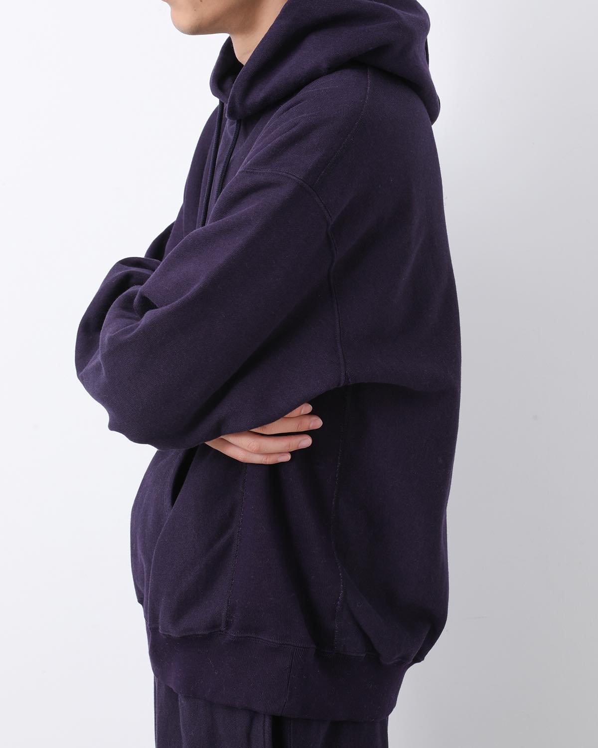 SOFT&HARD SWEAT HOODIE P/O WIDE