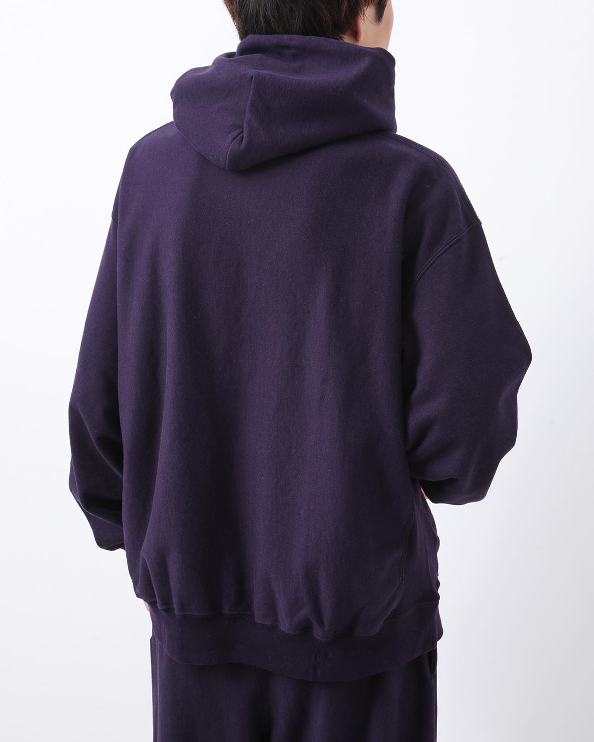 SOFT&HARD SWEAT HOODIE P/O WIDE