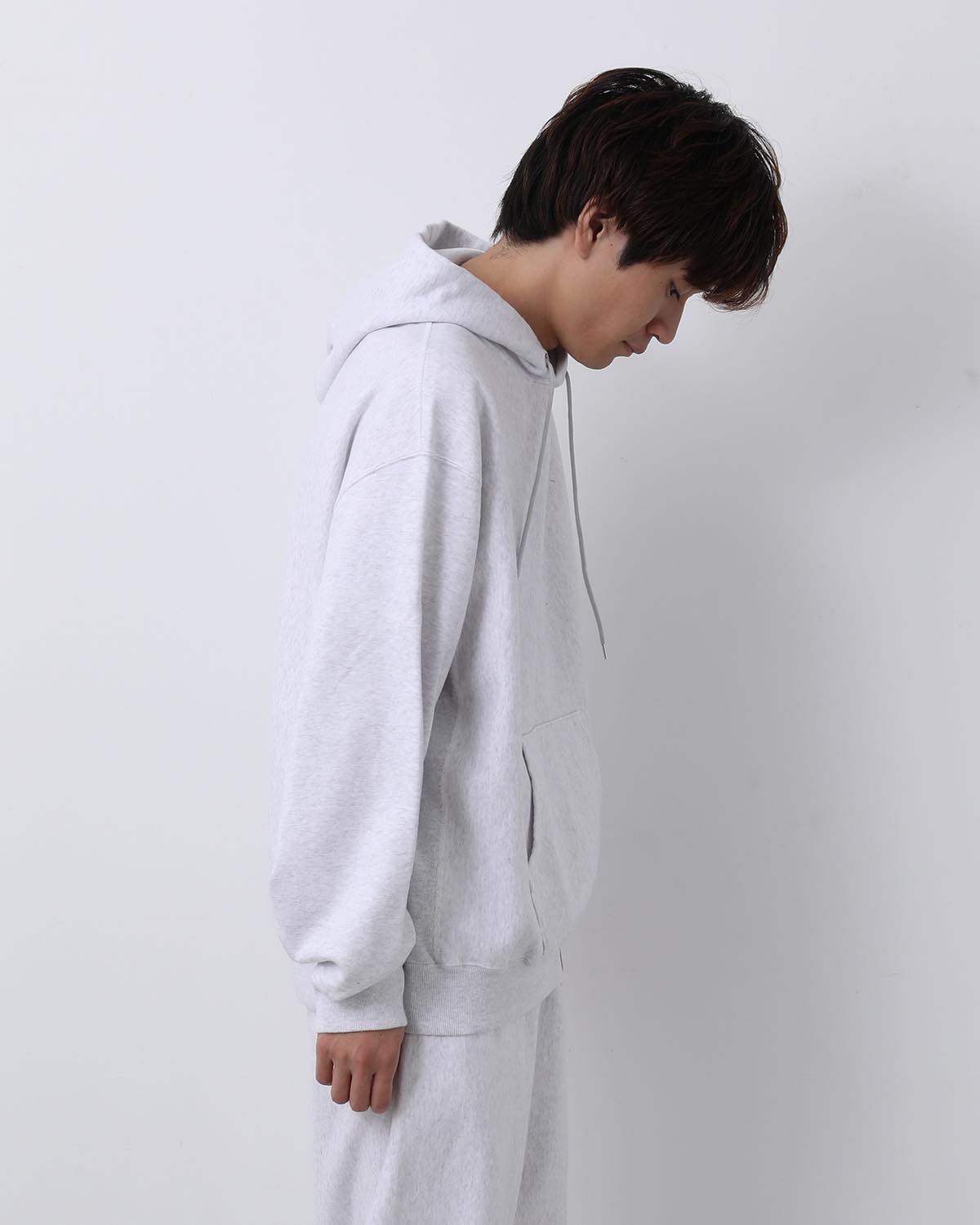SOFT&HARD SWEAT HOODIE P/O WIDE