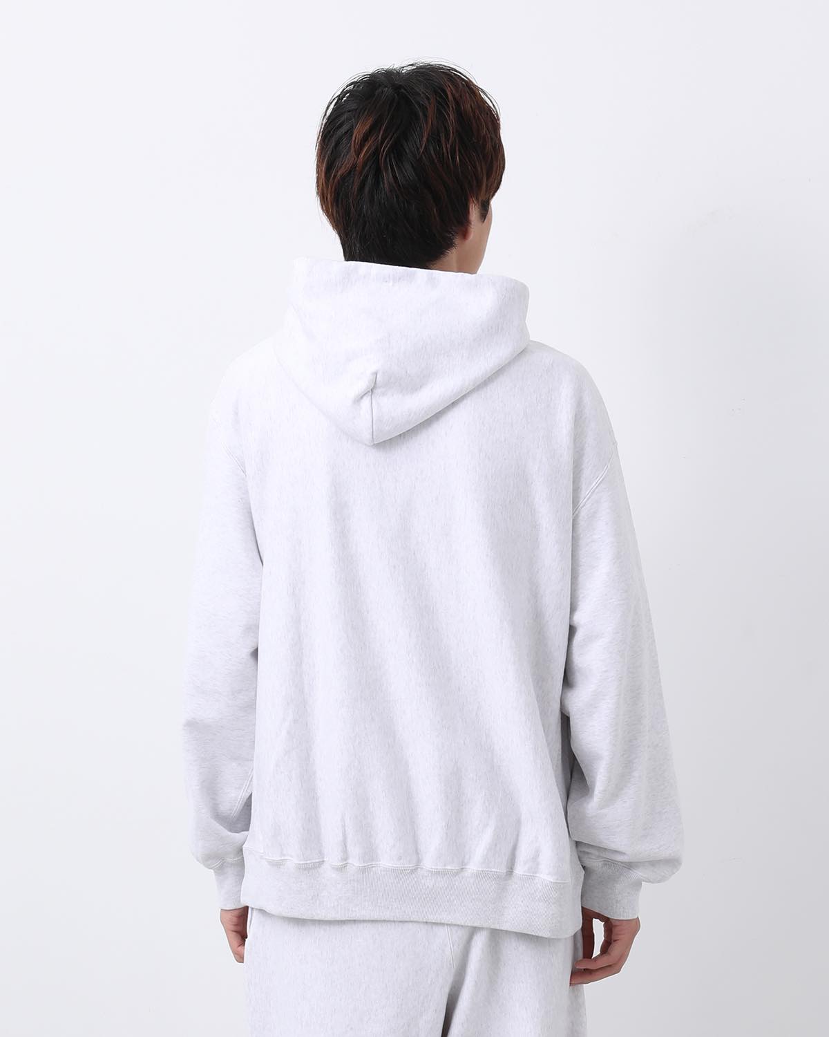 SOFT&HARD SWEAT HOODIE P/O WIDE