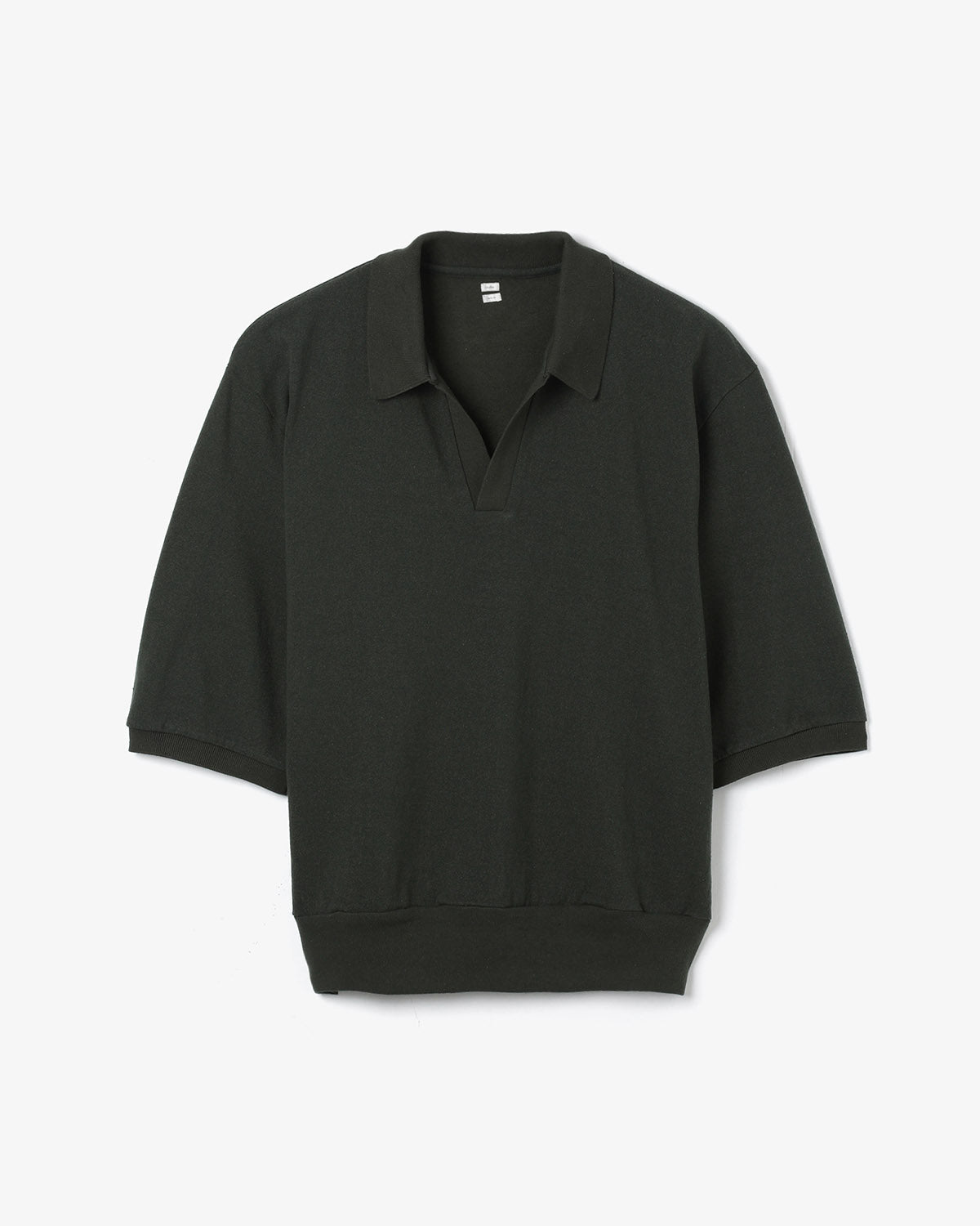 CO/SILK NEP SKIPPER CROPPED SLEEVE