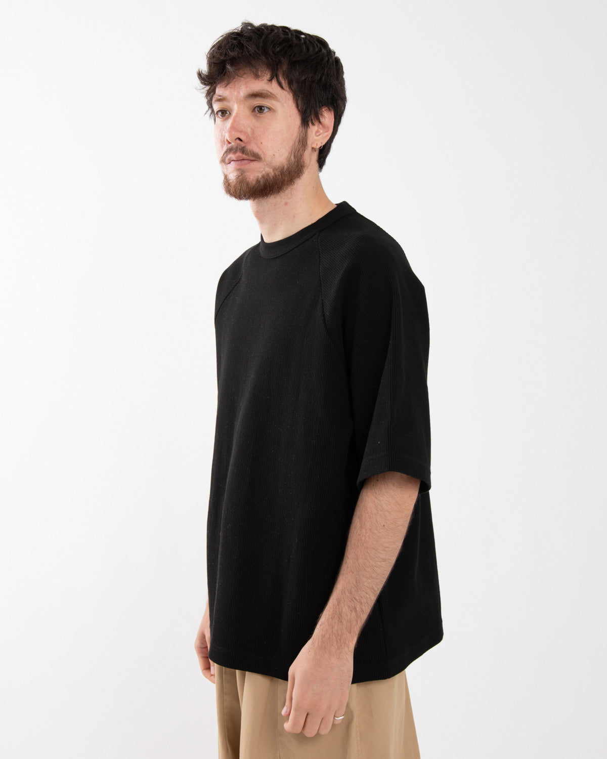 ROUGH&SMOOTH THERMAL RAGLAN TEE