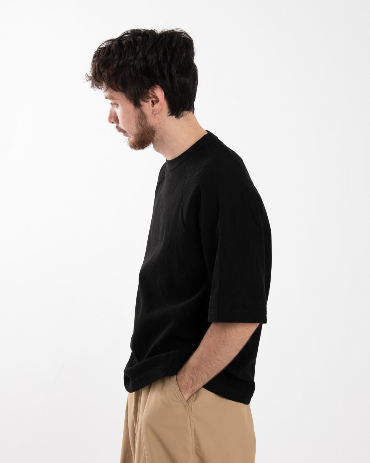 ROUGH&SMOOTH THERMAL RAGLAN TEE