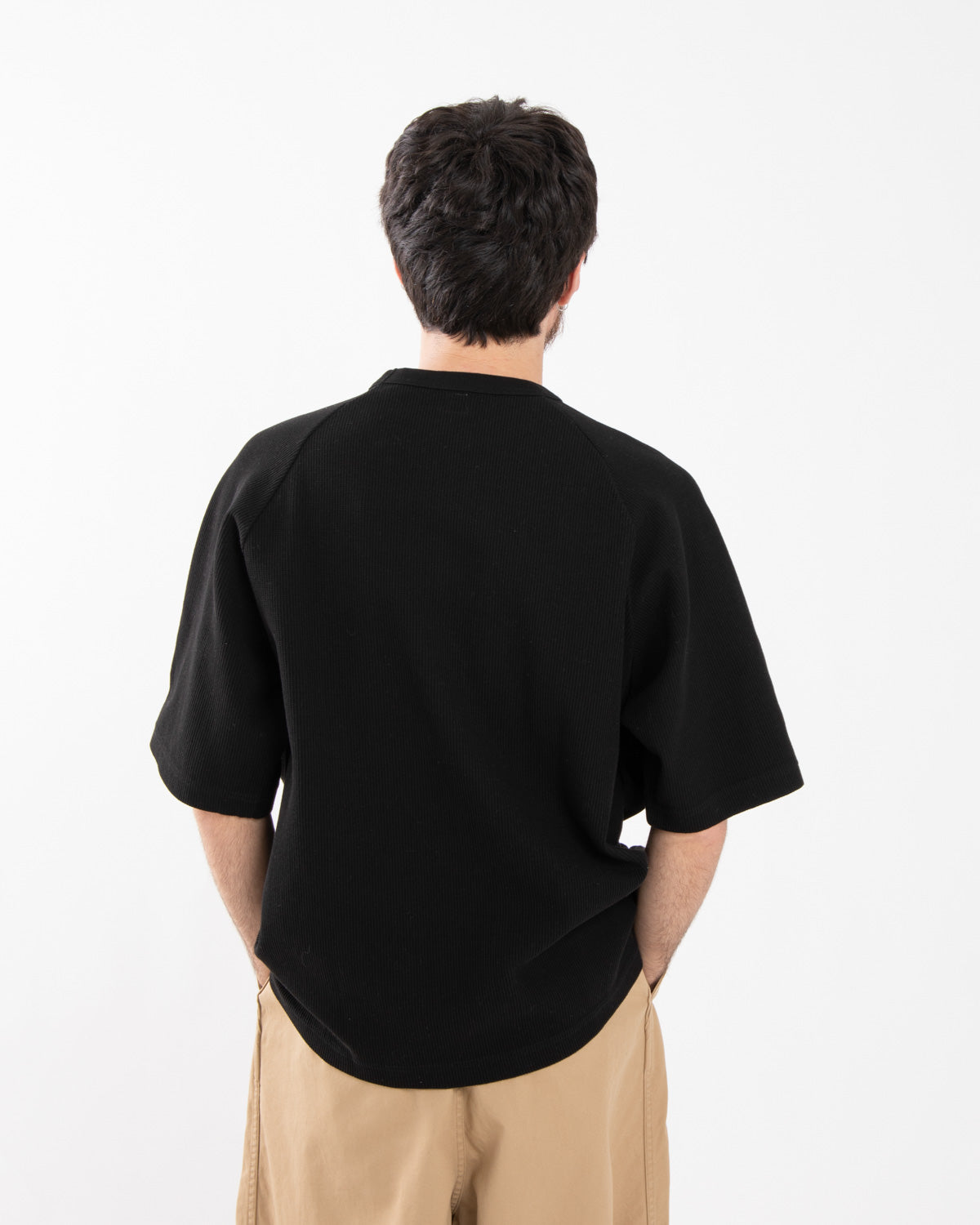 ROUGH&SMOOTH THERMAL RAGLAN TEE