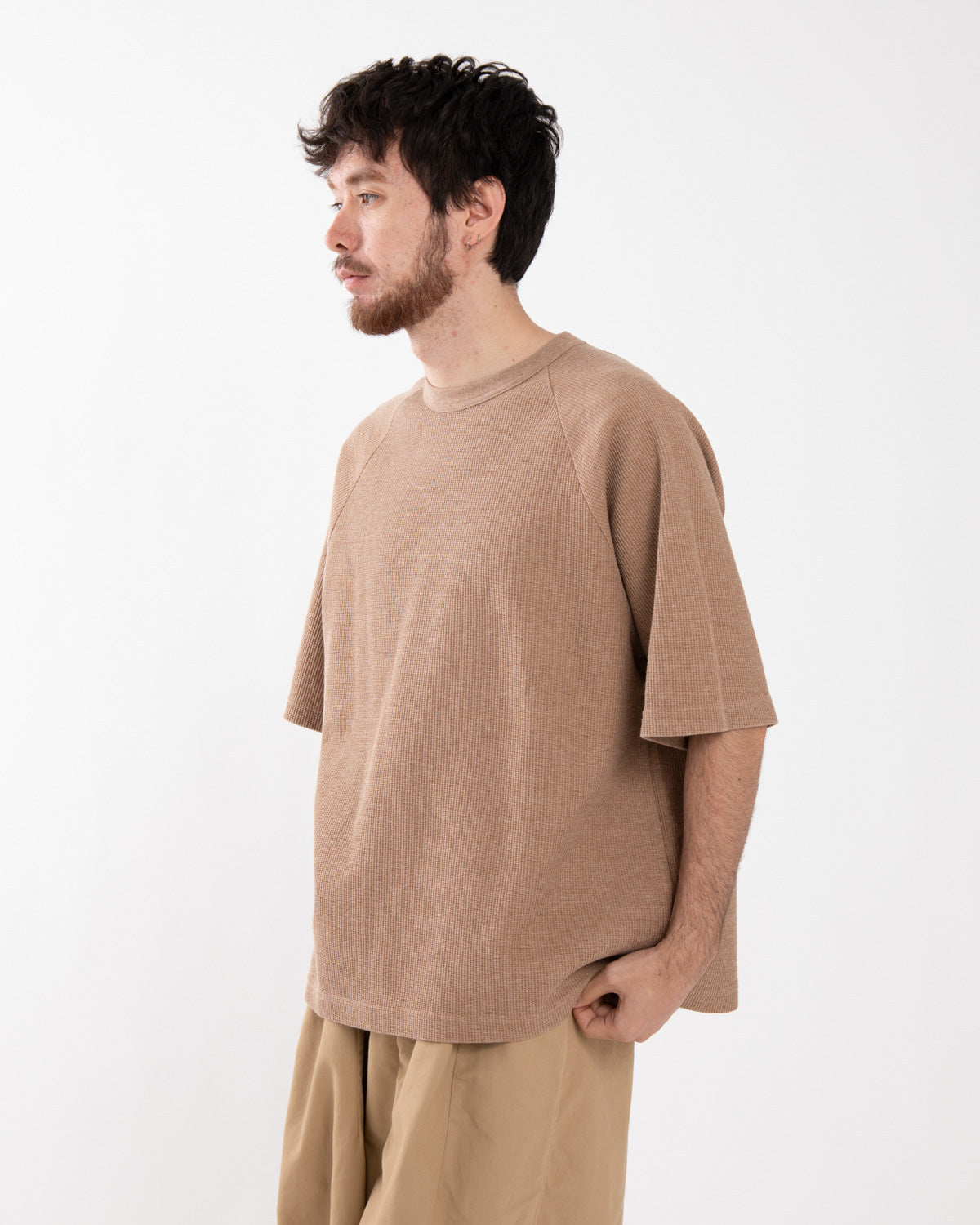 ROUGH&SMOOTH THERMAL RAGLAN TEE