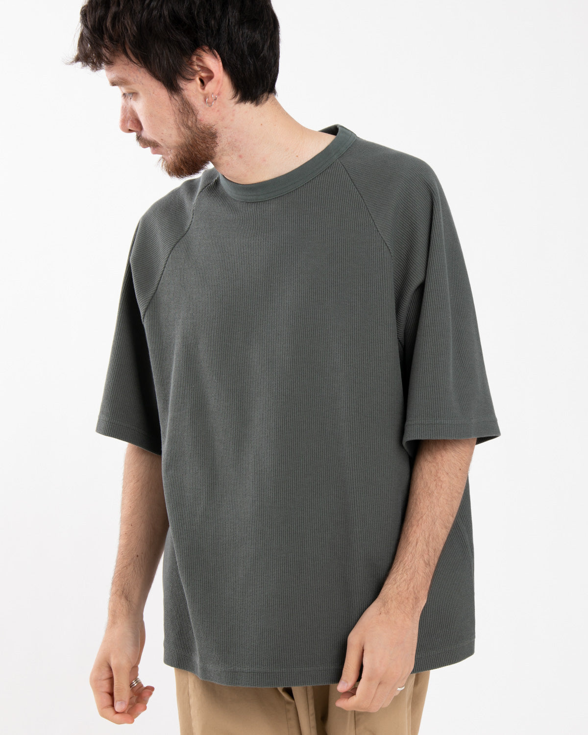 ROUGH&SMOOTH THERMAL RAGLAN TEE