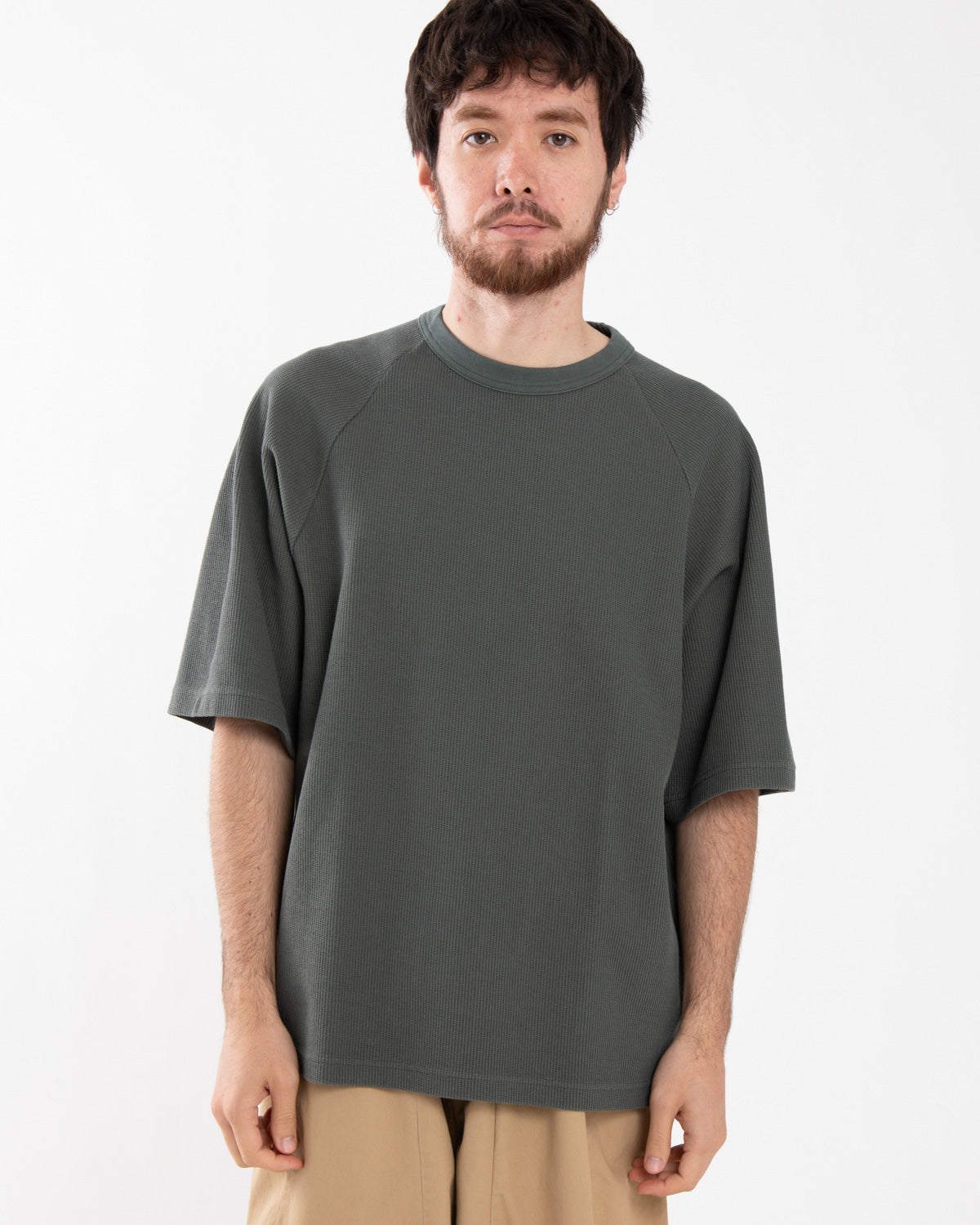 ROUGH&SMOOTH THERMAL RAGLAN TEE