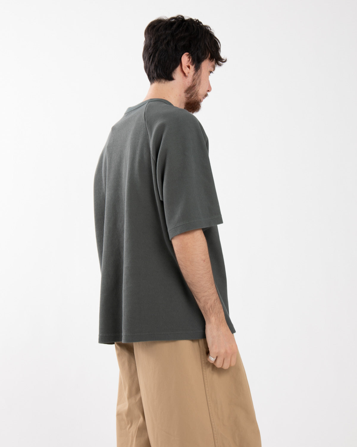 ROUGH&SMOOTH THERMAL RAGLAN TEE