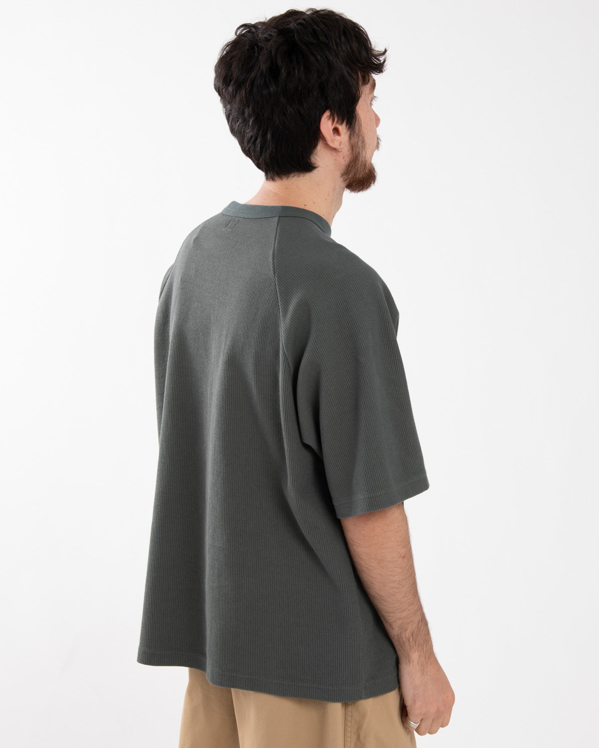 ROUGH&SMOOTH THERMAL RAGLAN TEE