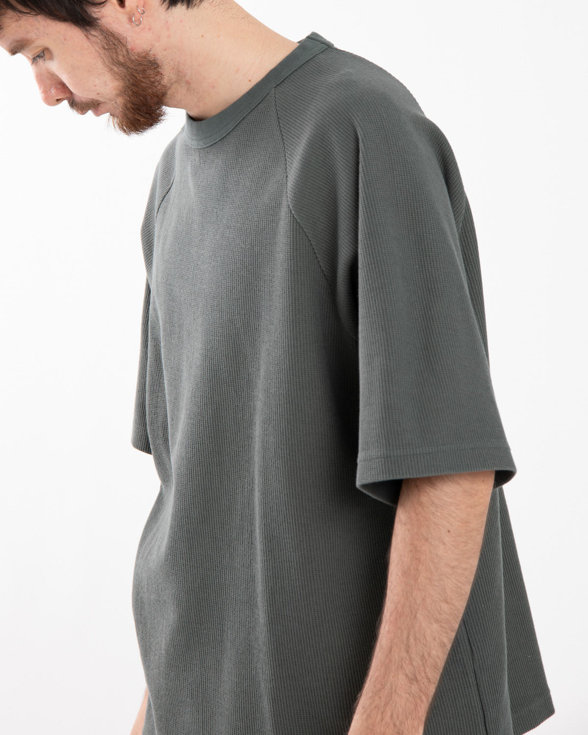 ROUGH&SMOOTH THERMAL RAGLAN TEE