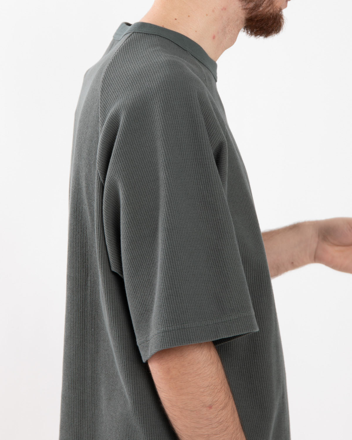 ROUGH&SMOOTH THERMAL RAGLAN TEE