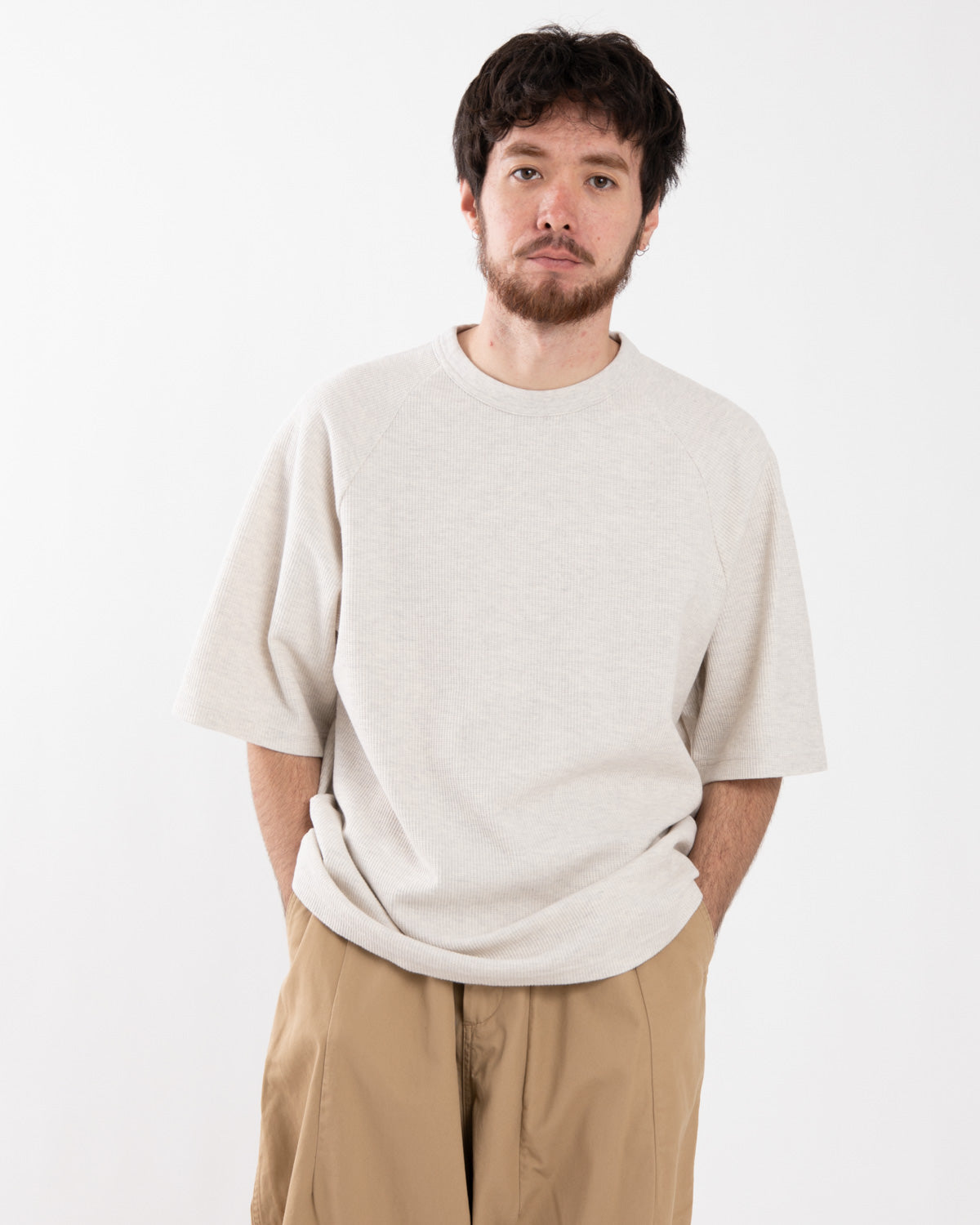 ROUGH&SMOOTH THERMAL RAGLAN TEE