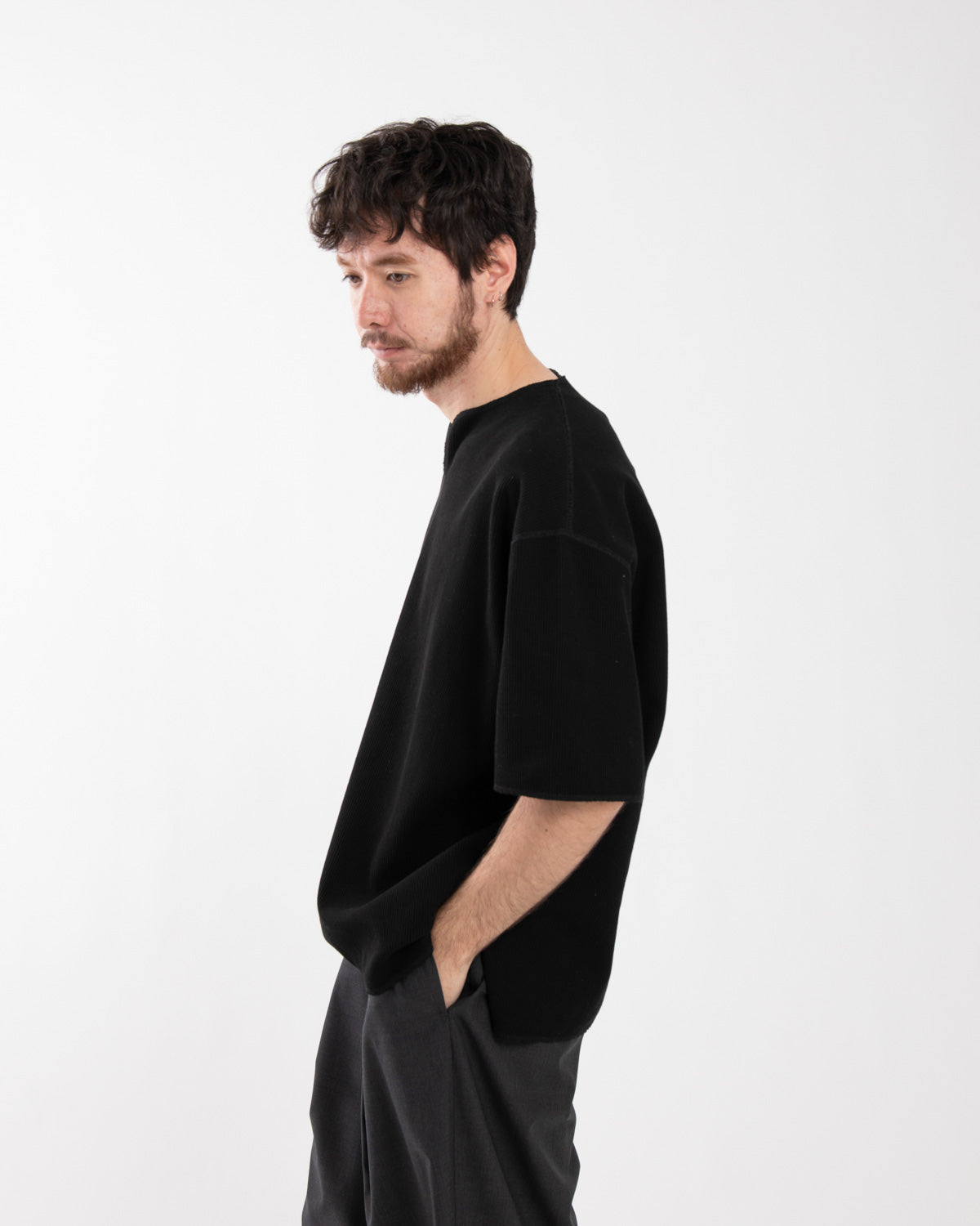 ROUGH&SMOOTH THERMAL OVER-NECK