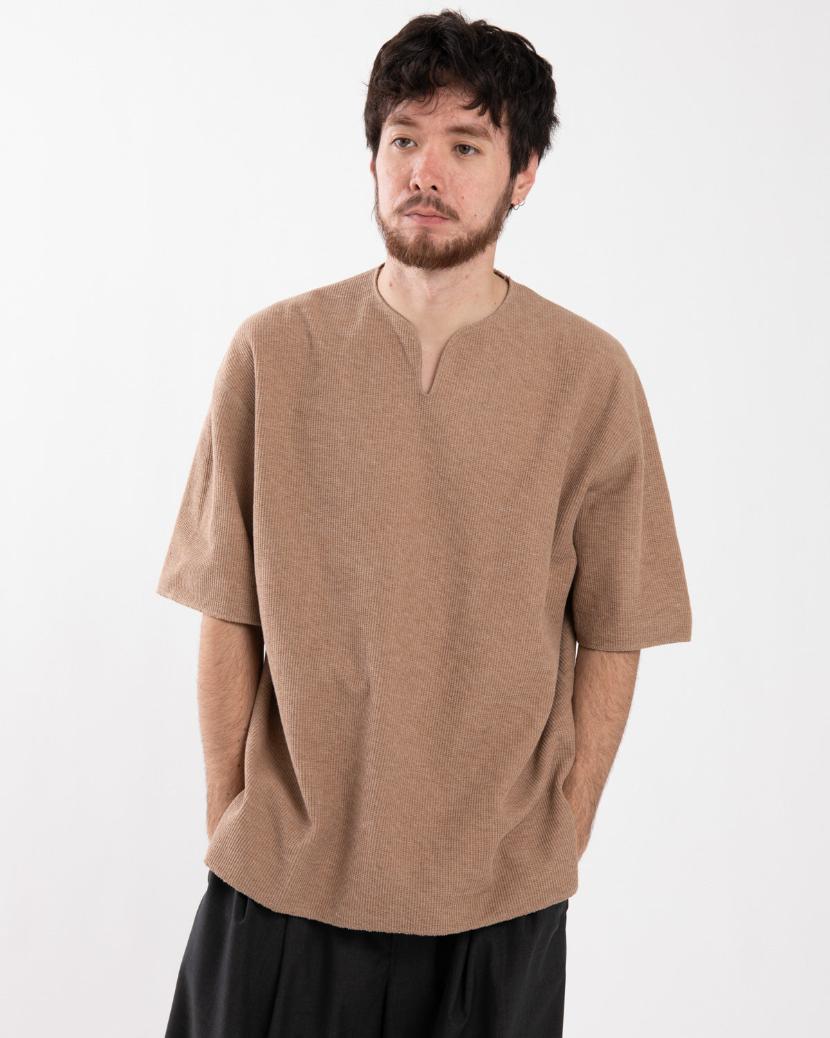ROUGH&SMOOTH THERMAL OVER-NECK