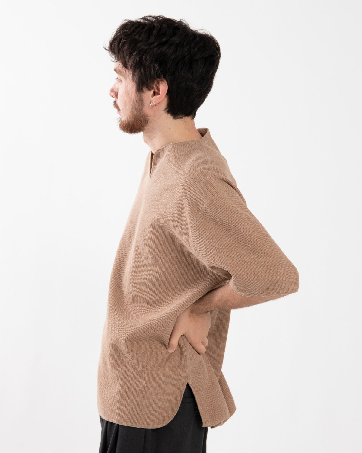 ROUGH&SMOOTH THERMAL OVER-NECK