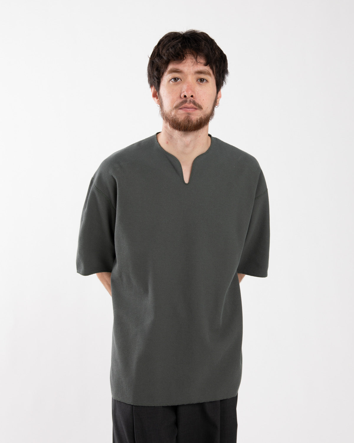 ROUGH&SMOOTH THERMAL OVER-NECK