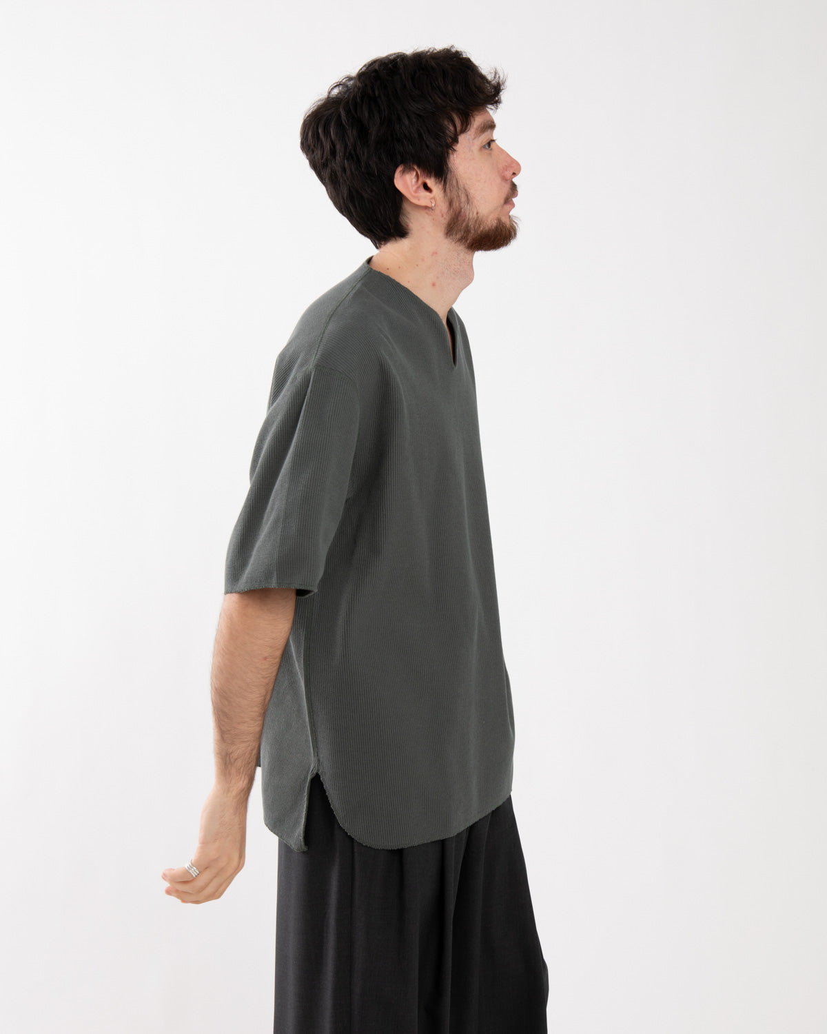ROUGH&SMOOTH THERMAL OVER-NECK