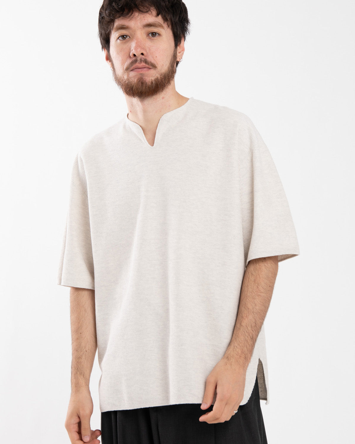 ROUGH&SMOOTH THERMAL OVER-NECK