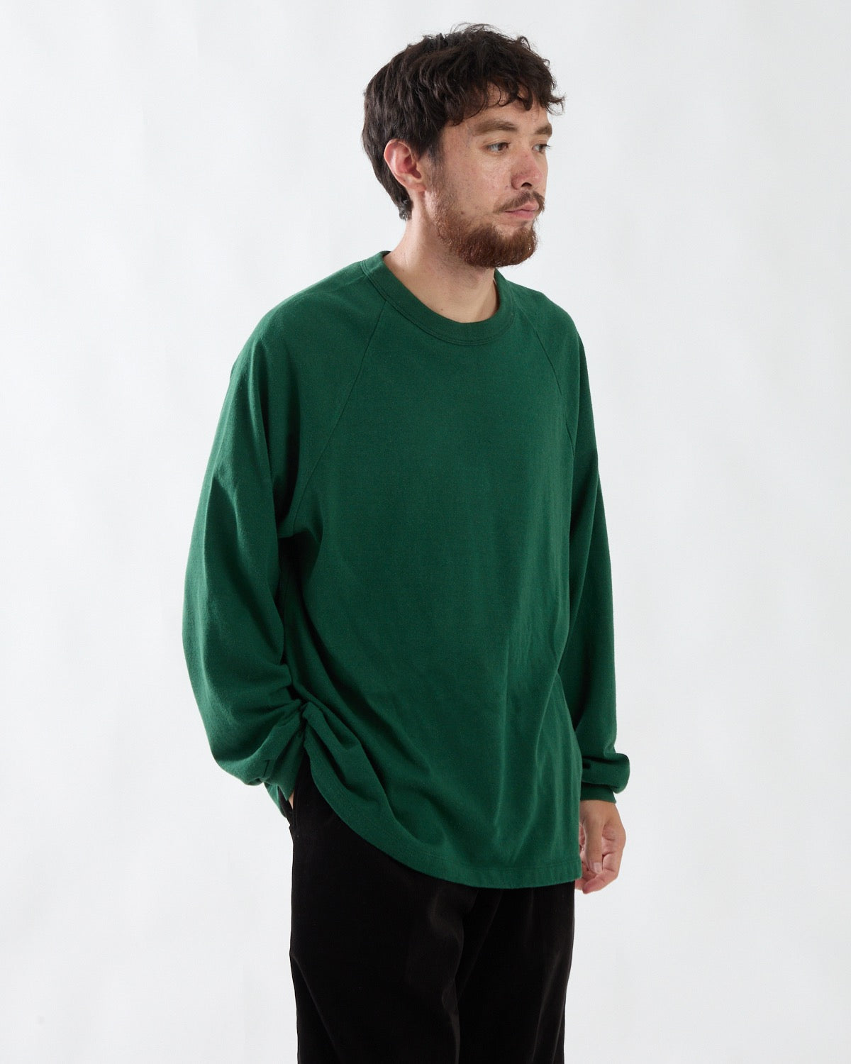 CO/SILK NEP RAGLAN TEE