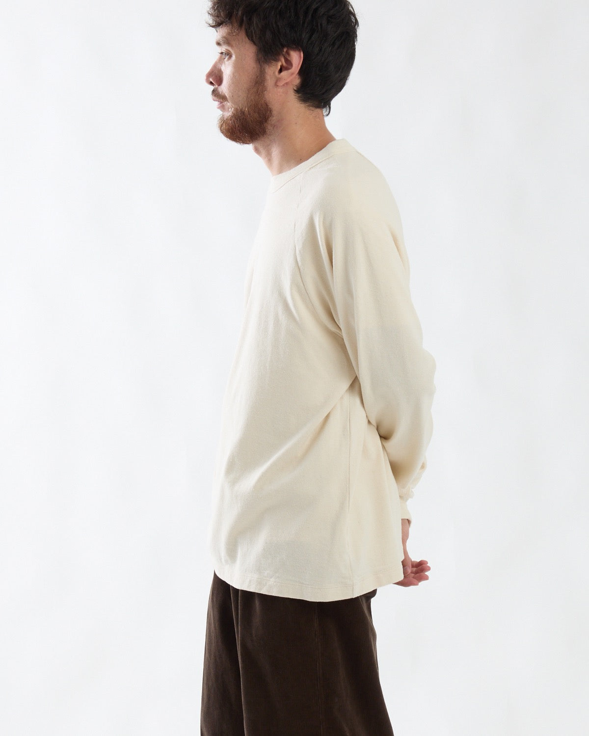 CO/SILK NEP RAGLAN TEE