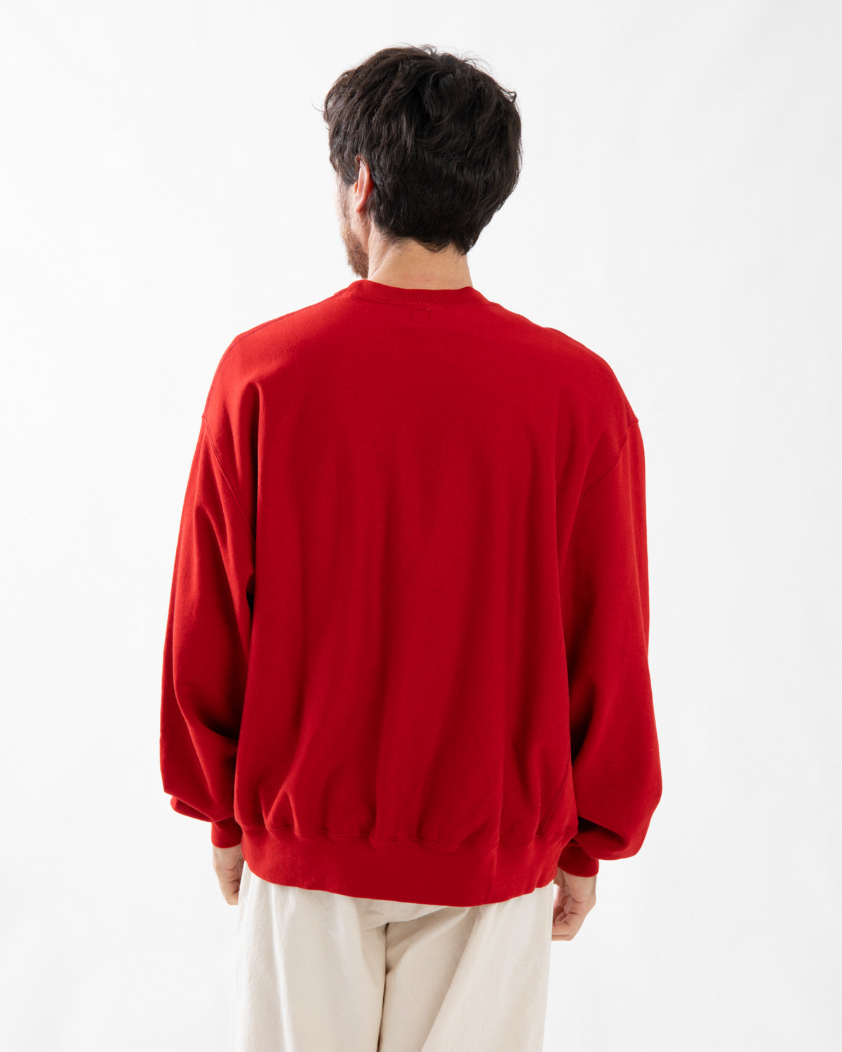 SOFT&HARD SWEAT CREW-NECK P/O WIDE