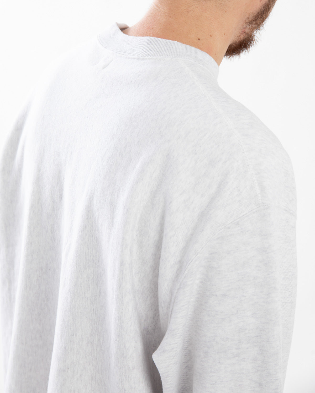 SOFT&HARD SWEAT CREW-NECK P/O WIDE