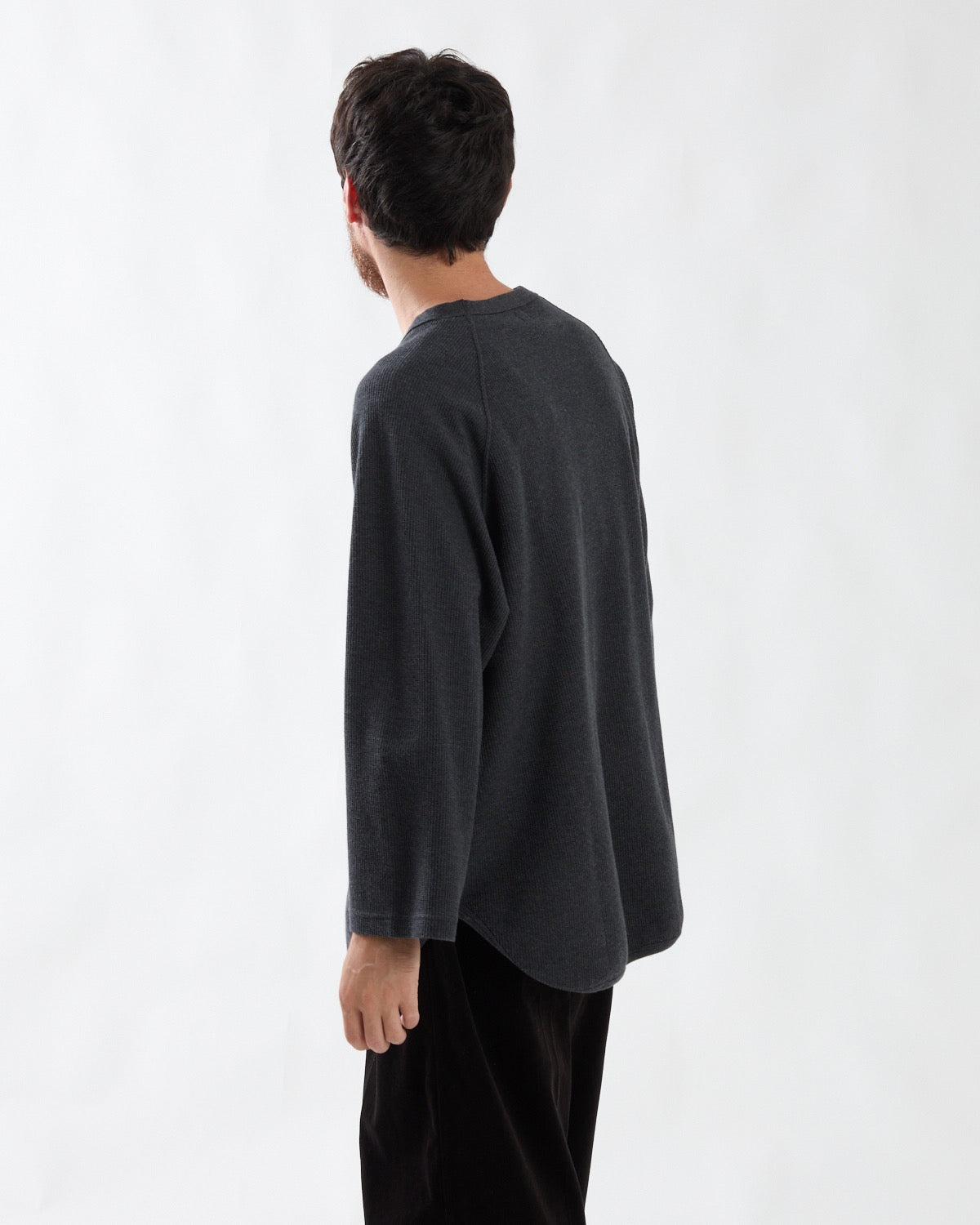 ROUGH&SMOOTH THERMAL BASEBALL RAGLAN TEE