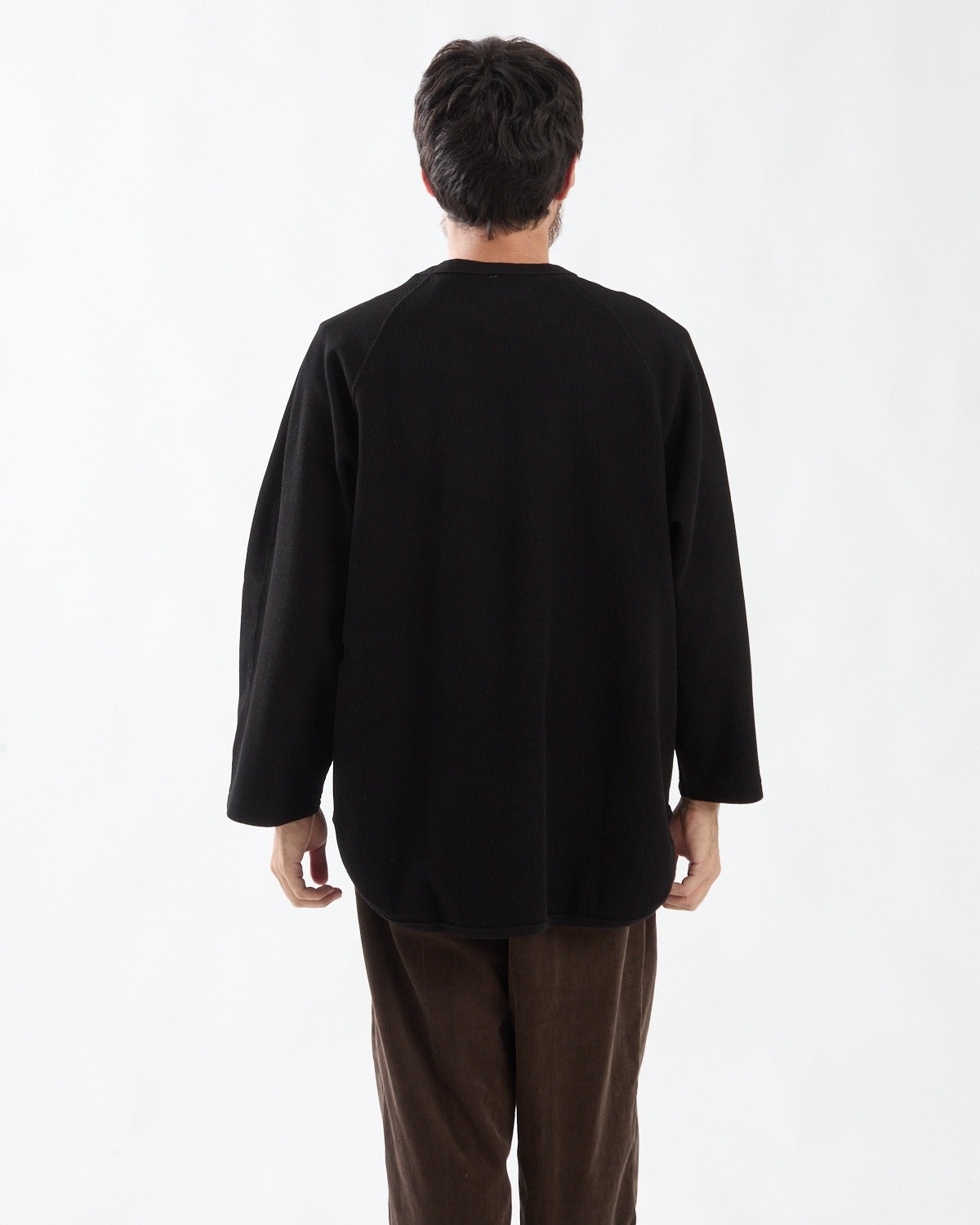 ROUGH&SMOOTH THERMAL BASEBALL RAGLAN TEE