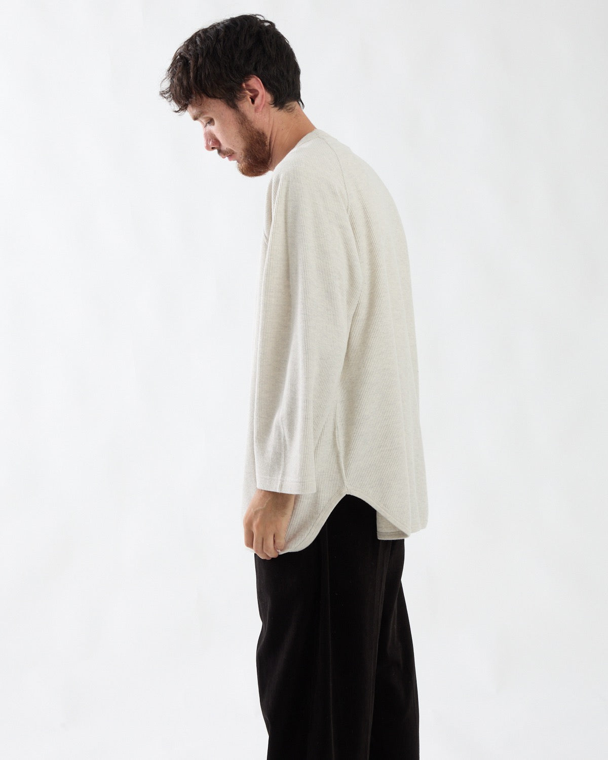 ROUGH&SMOOTH THERMAL BASEBALL RAGLAN TEE