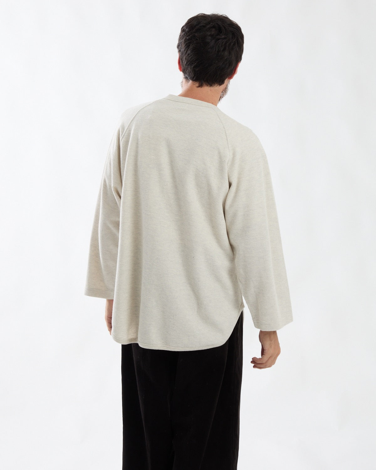 ROUGH&SMOOTH THERMAL BASEBALL RAGLAN TEE