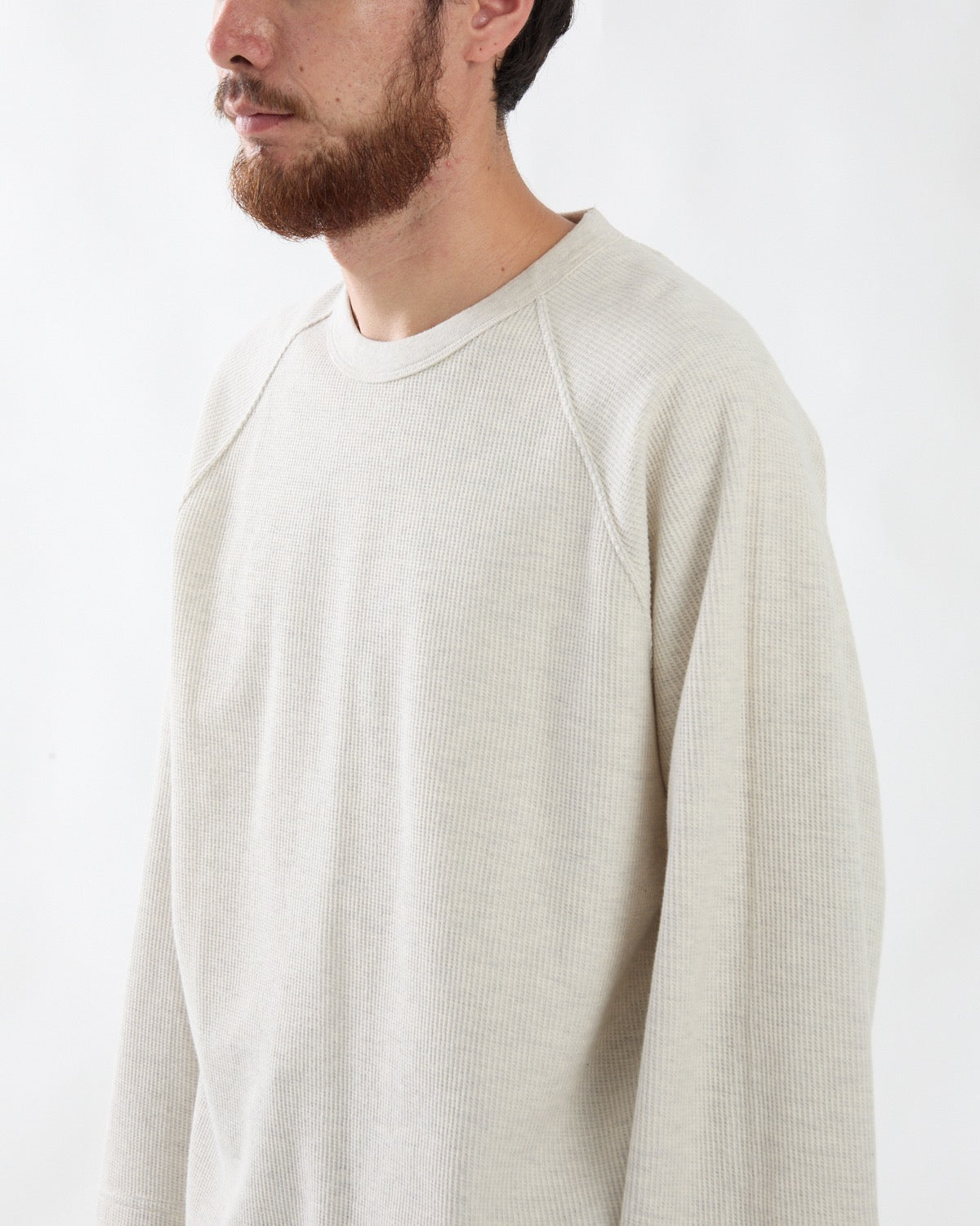 ROUGH&SMOOTH THERMAL BASEBALL RAGLAN TEE