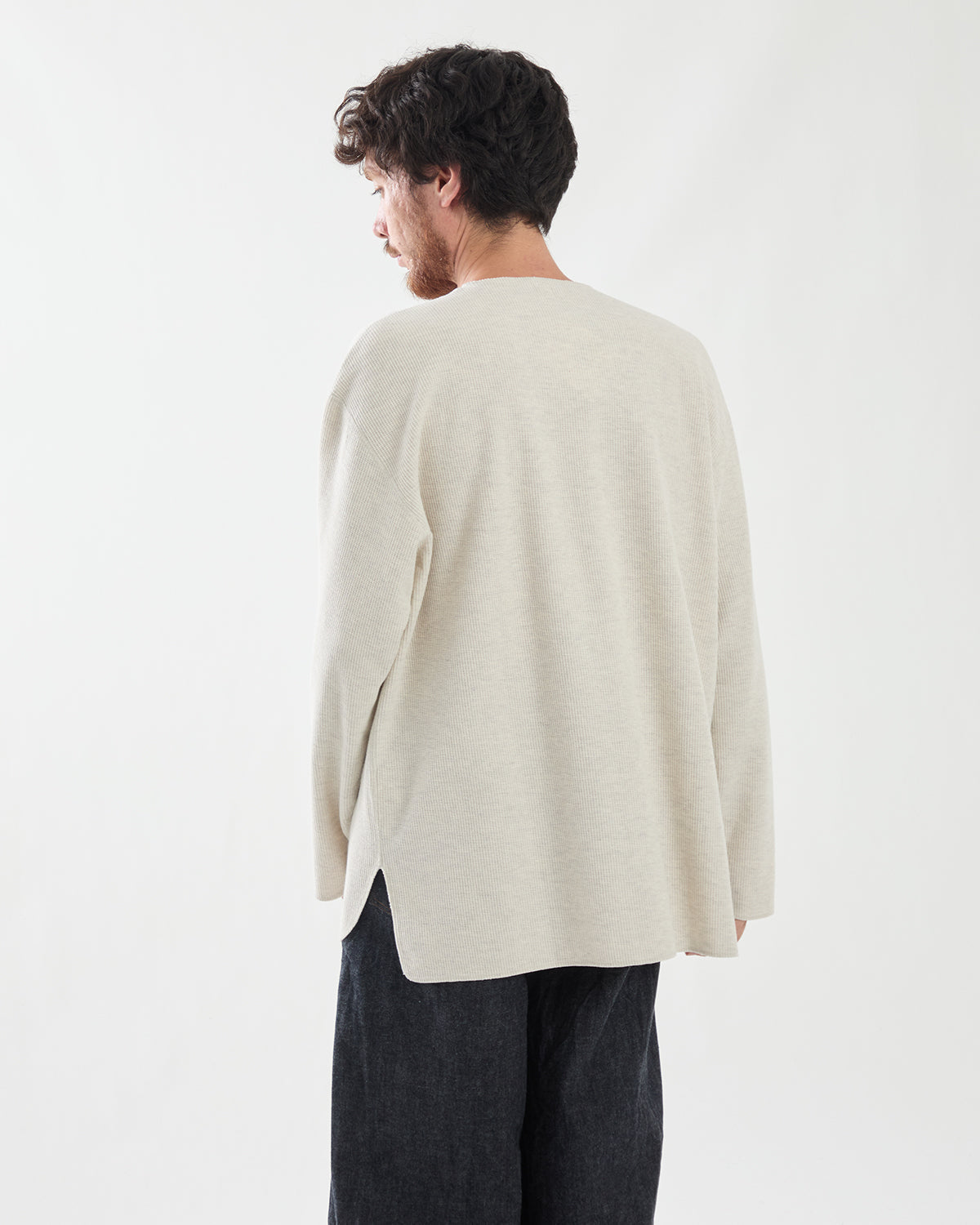 ROUGH&SMOOTH THERMAL OVER-NECK L/S