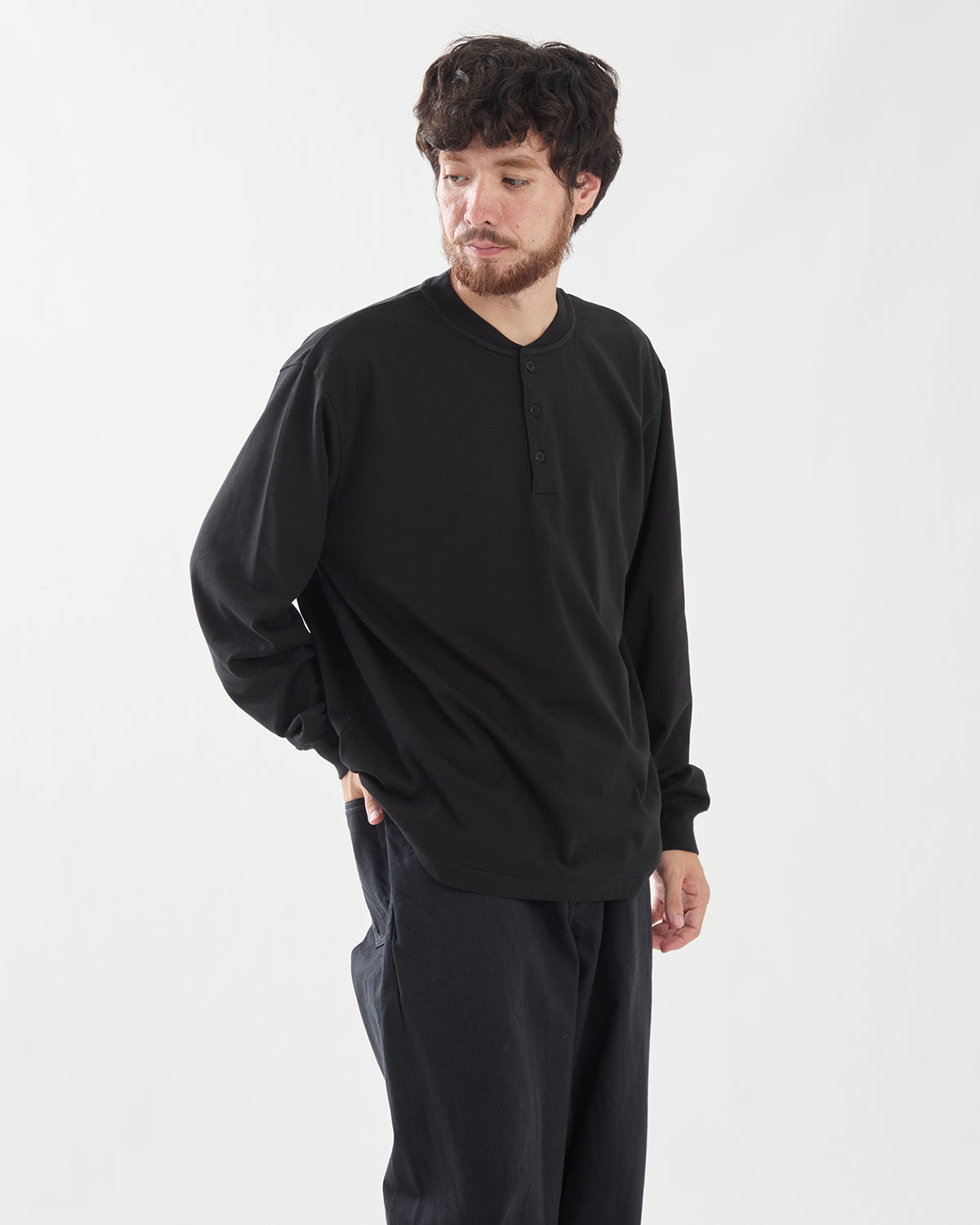 CLASSIC HENLEY L/S