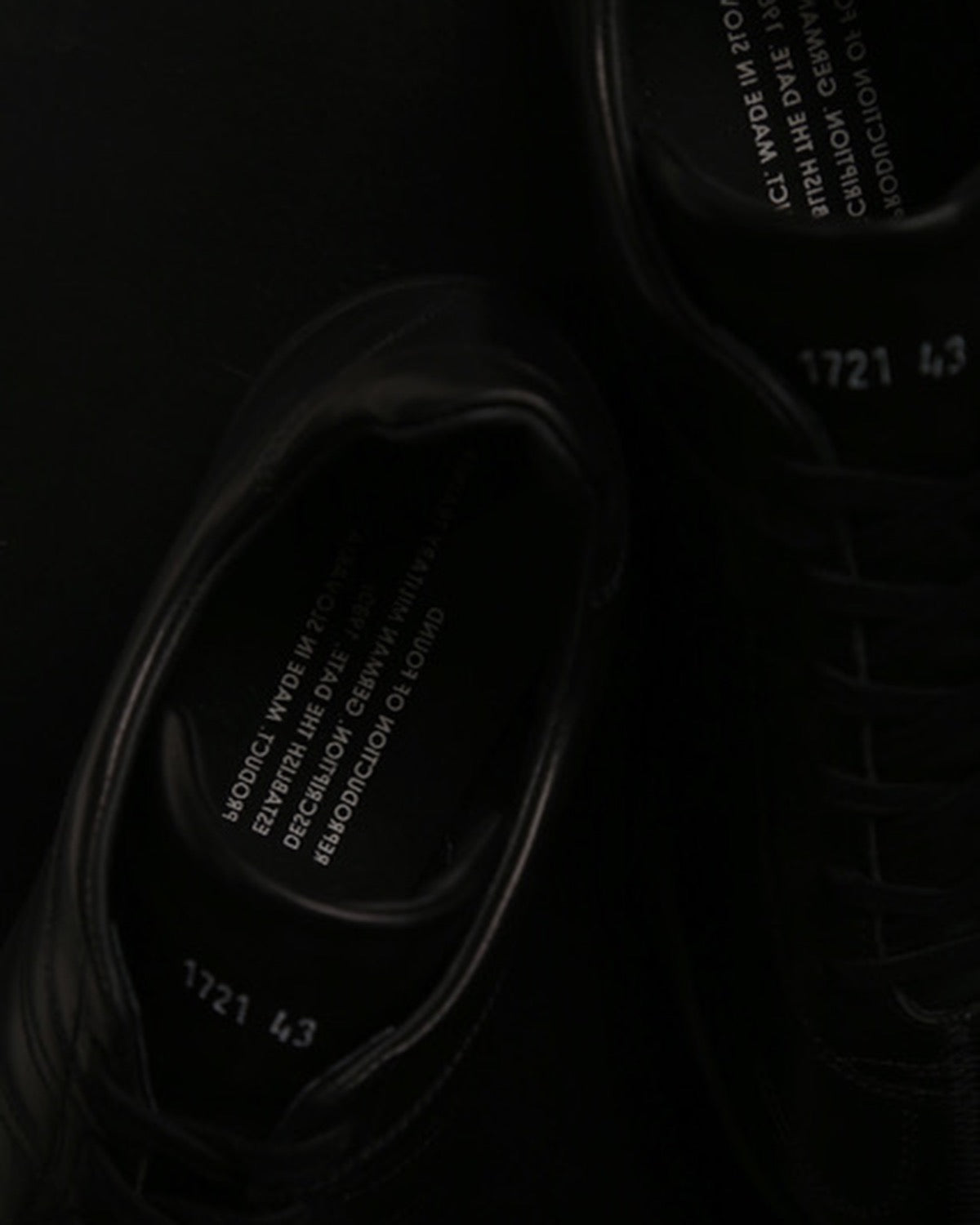 × REPRODUCTION OF FOUND INSIDE-OUT GERMAN TRAINER HORSEHIDE