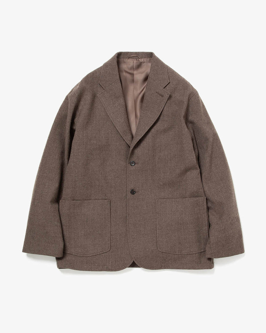 WASHED WOOL 2BUTTON JACKET – COVERCHORD