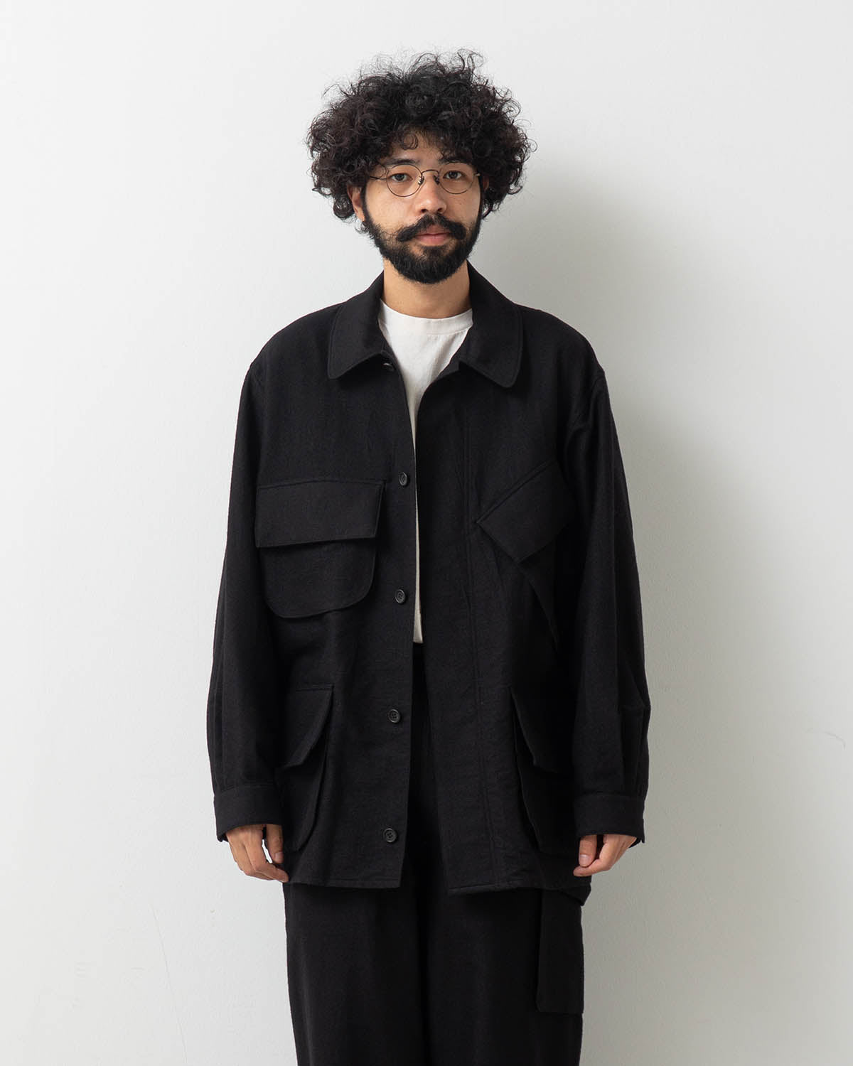 WOOL NAPPING BEACON JACKET