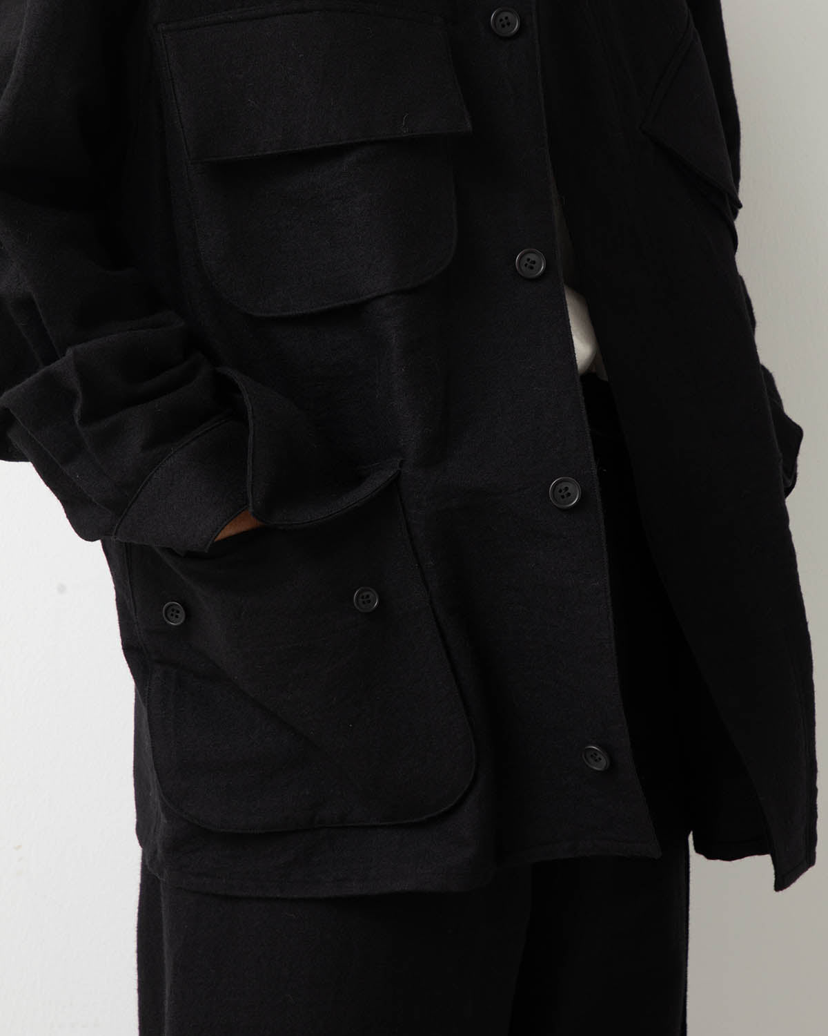 WOOL NAPPING BEACON JACKET