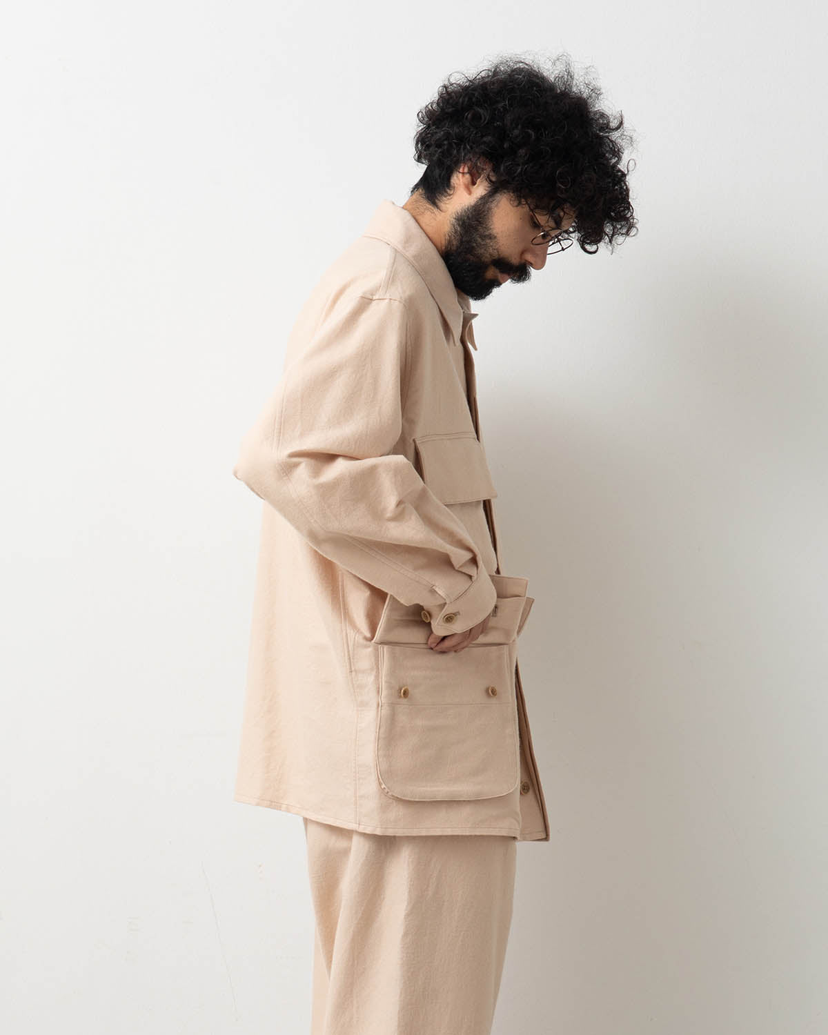 WOOL NAPPING BEACON JACKET