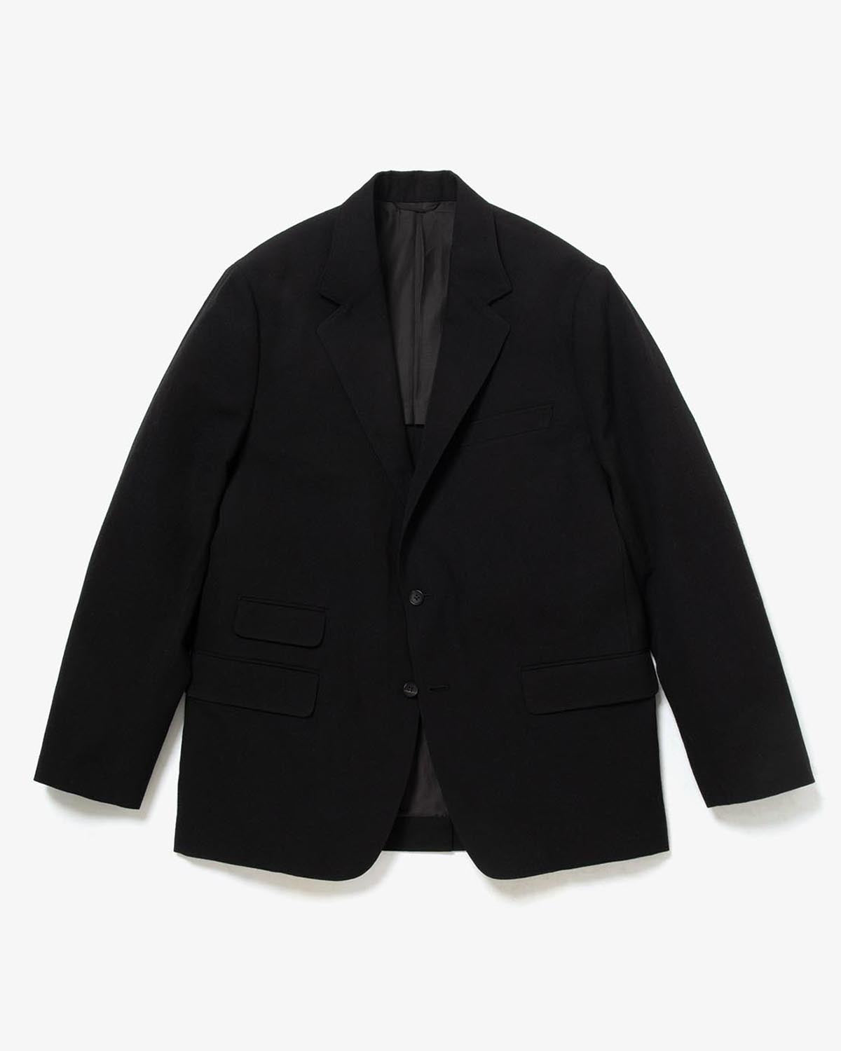 ROUGH WOOL GABARDINE 2B JACKET