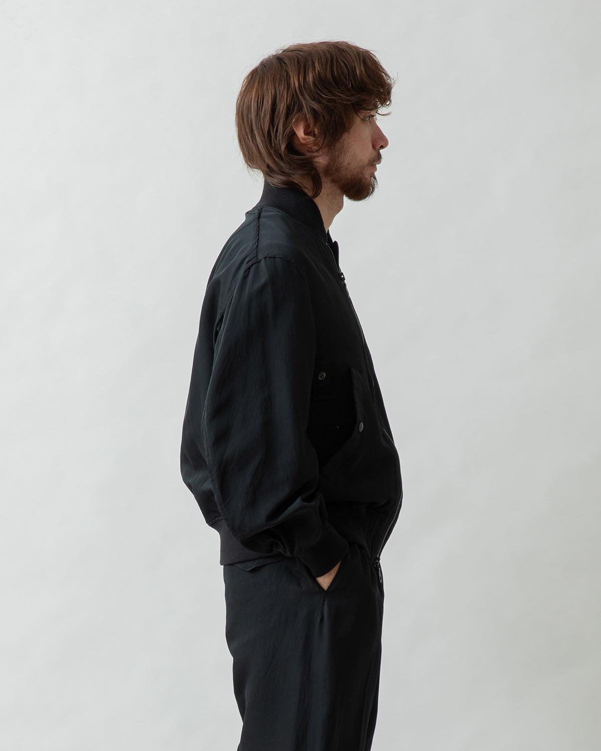 RAYON NYLON SILK B-15A JACKET