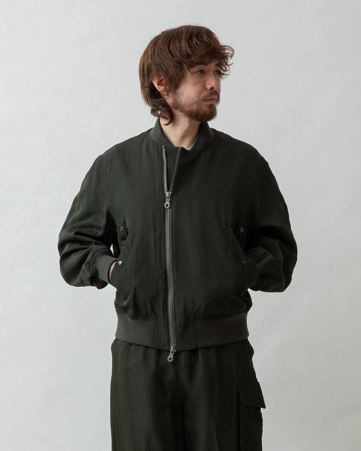 RAYON NYLON SILK B-15A JACKET