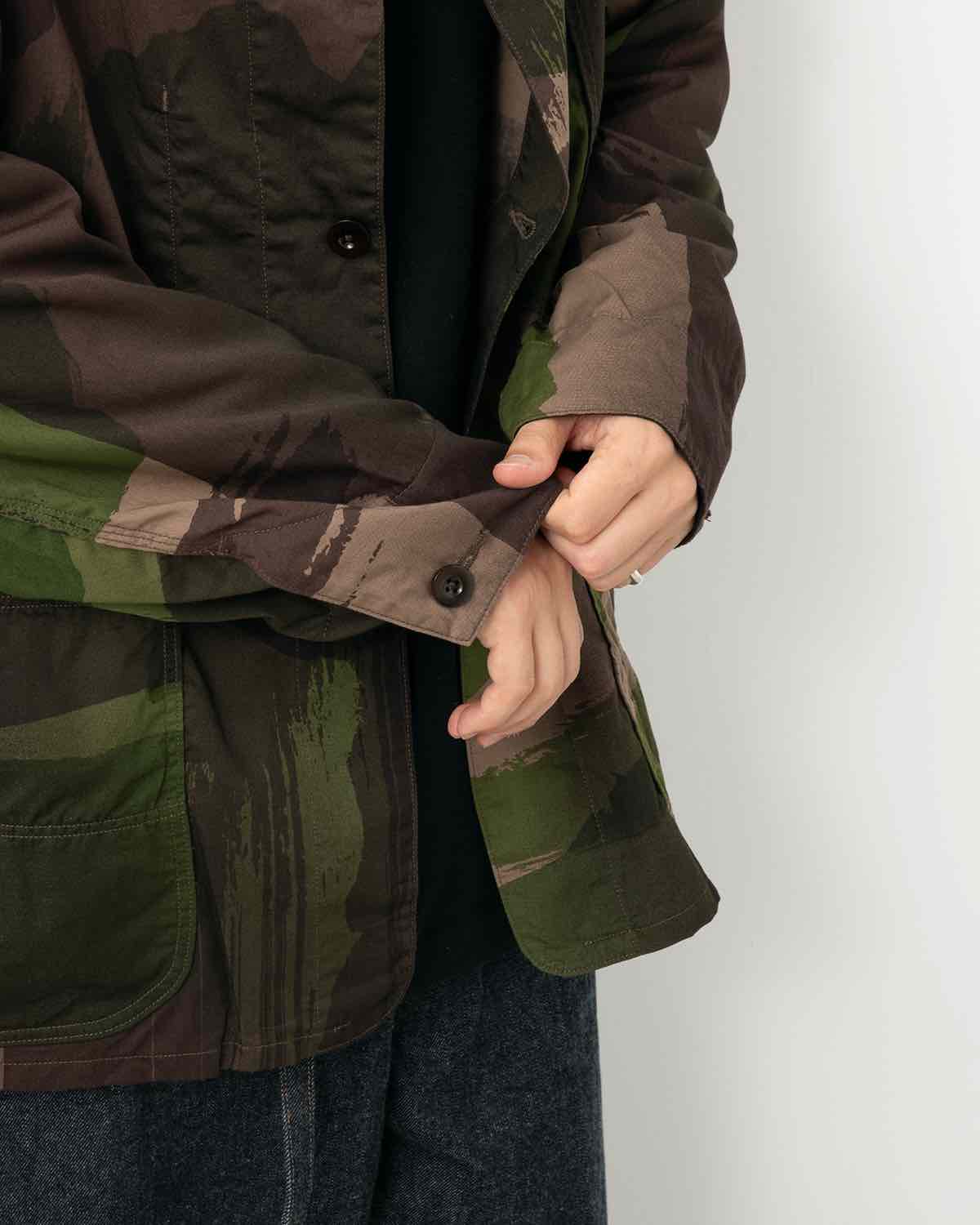 BRUSH STOROKE CAMO COVERALL