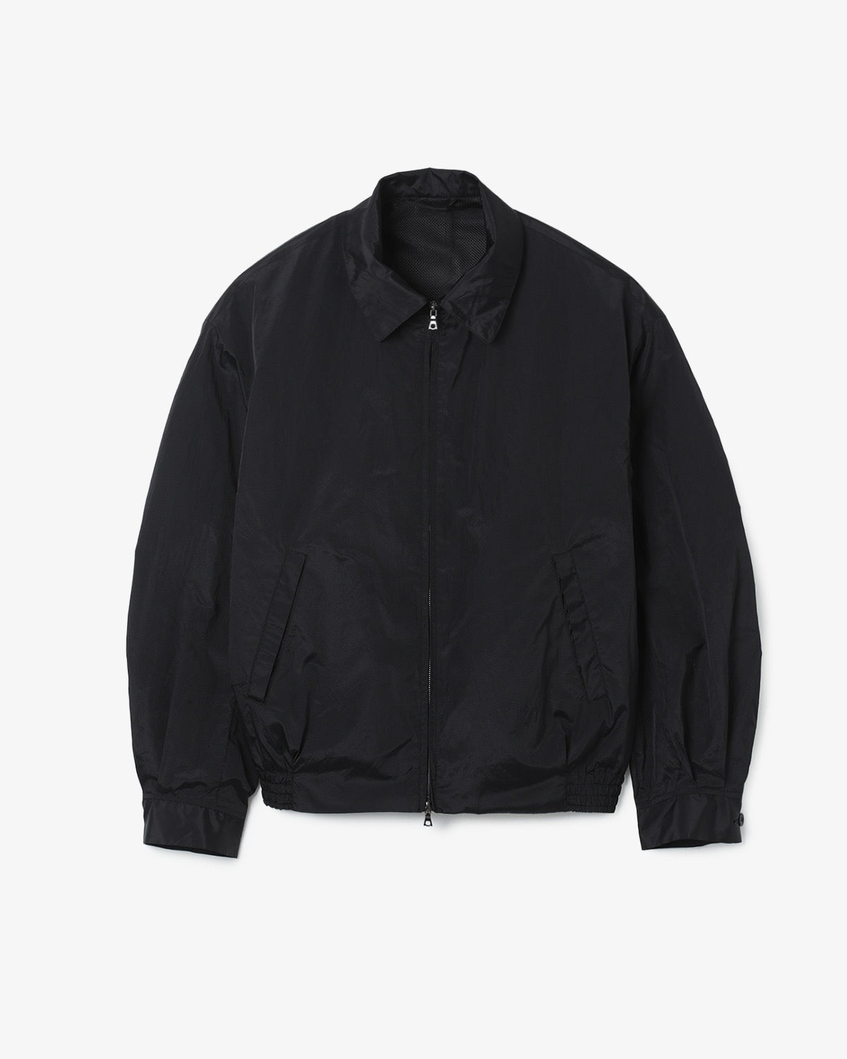POLY-SILK ZIP JACKET